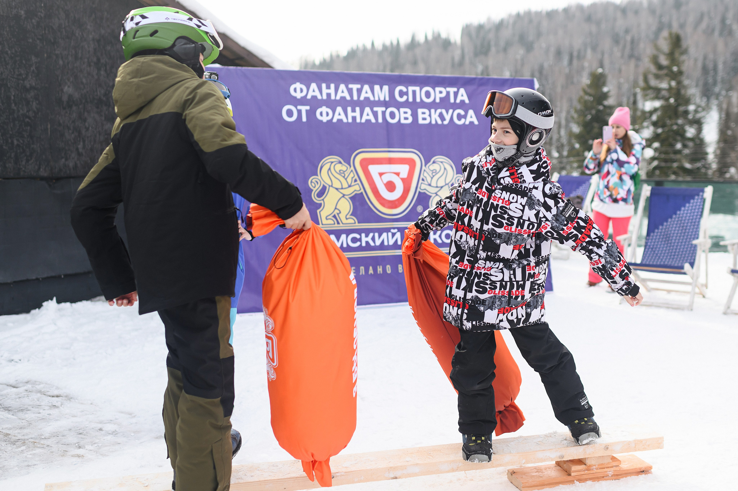 Съемка для Омского бекона