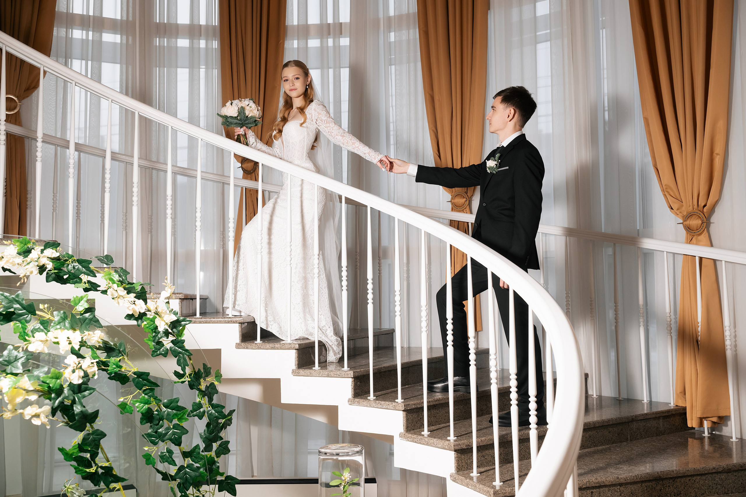 Свадебная фотосессия Полины и Евгения