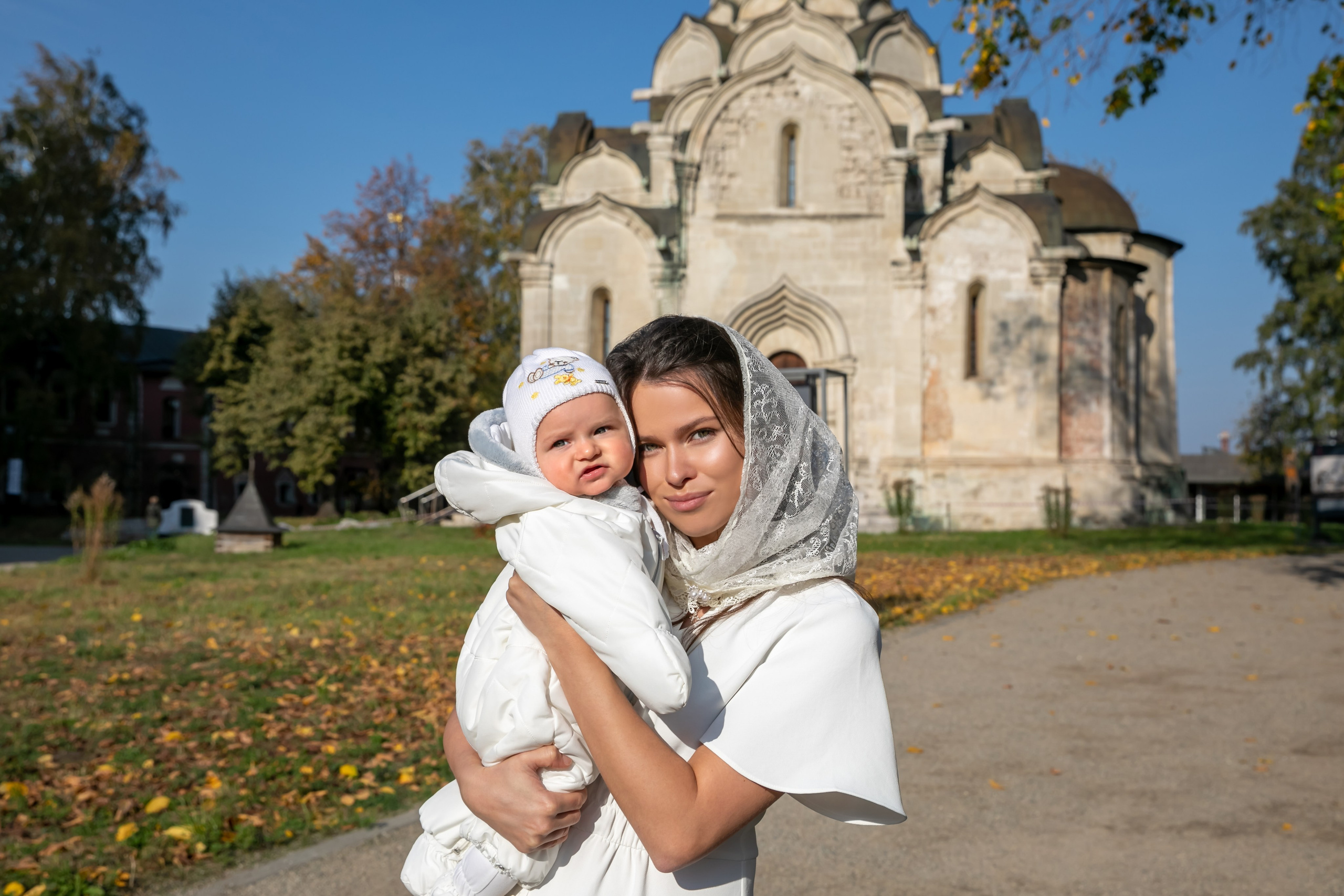 Крещение в Спасо-Андрониковом монастыре 12.10.2024. Фотограф крещения и венчания Антонова Надежда г. Москва