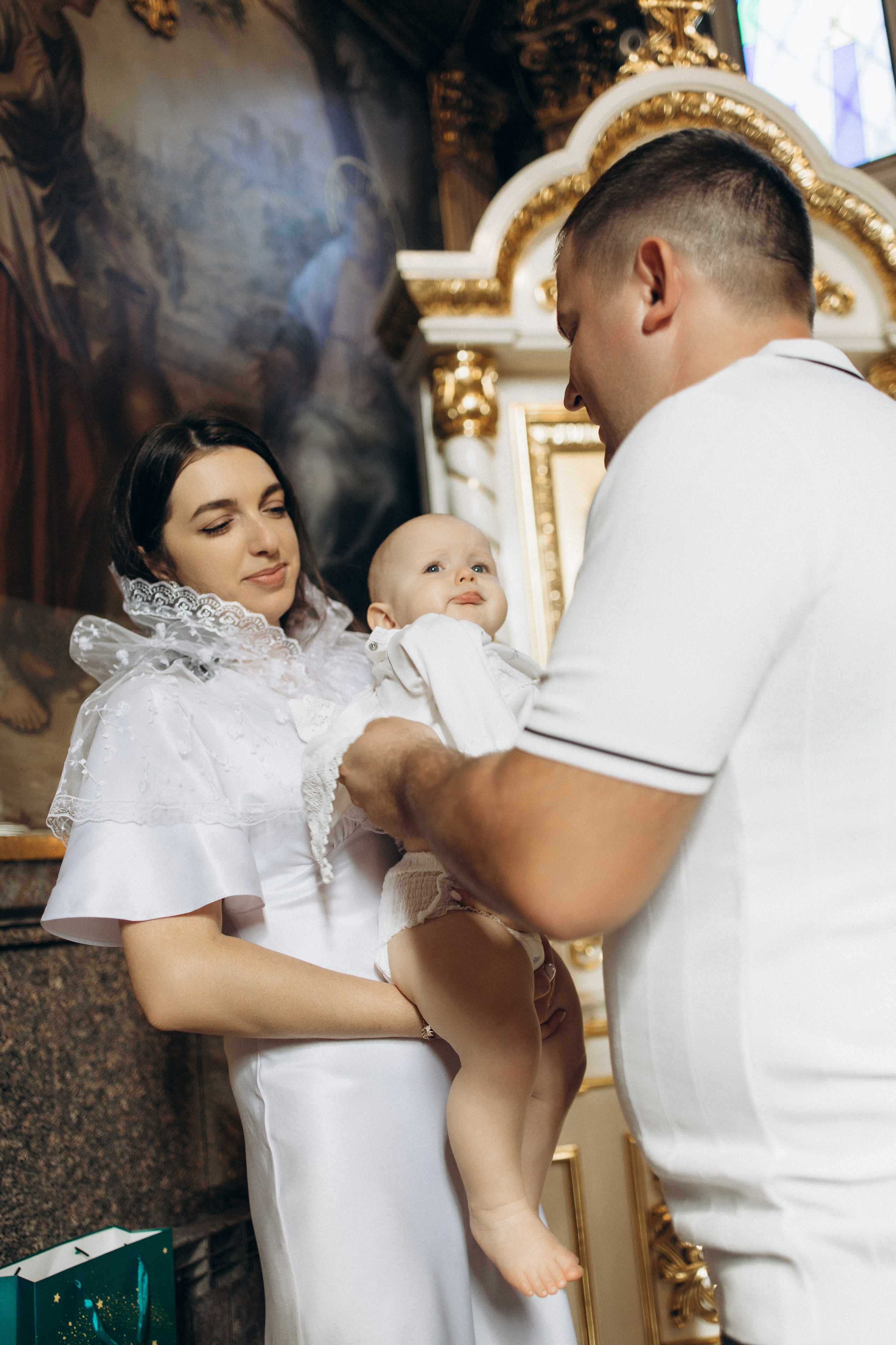 Крещение Арины. Самый теплый фотограф в Краснодаре Рябоконь Ксения