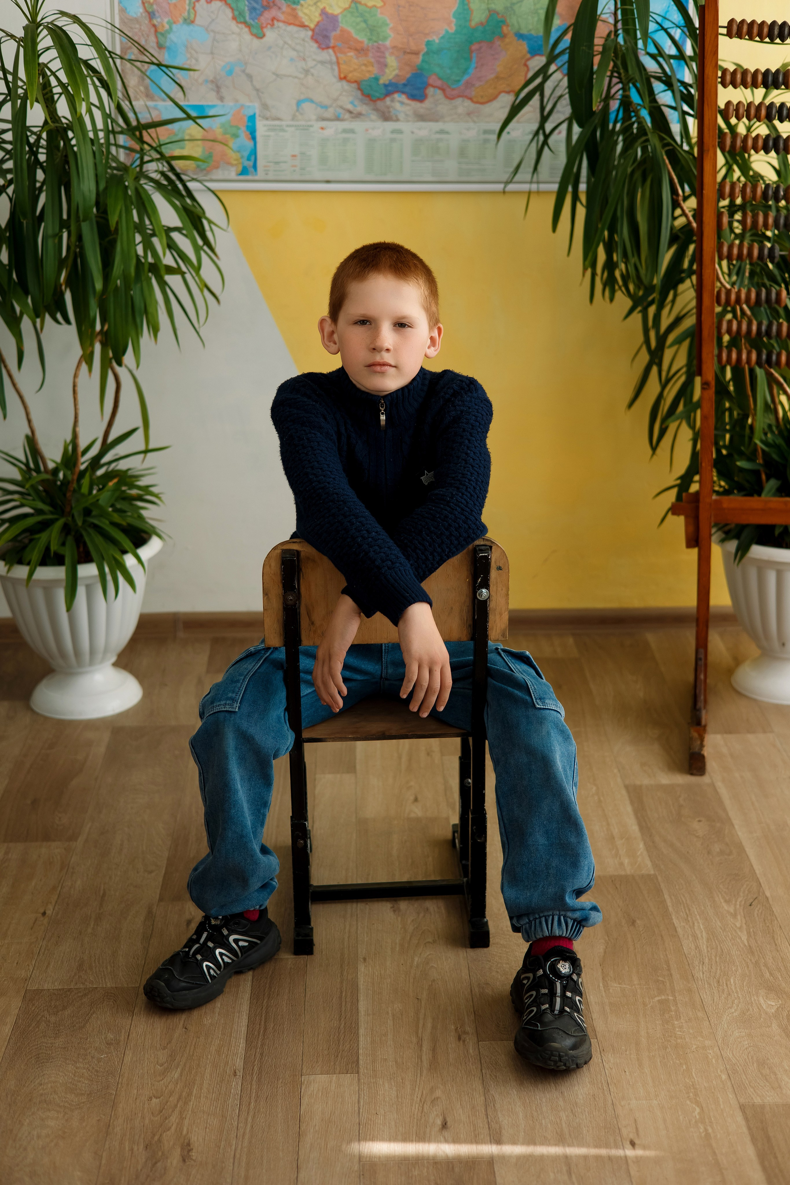 4 класс с. Барабаш. Фотограф Любовь Корниенко, Примоский край