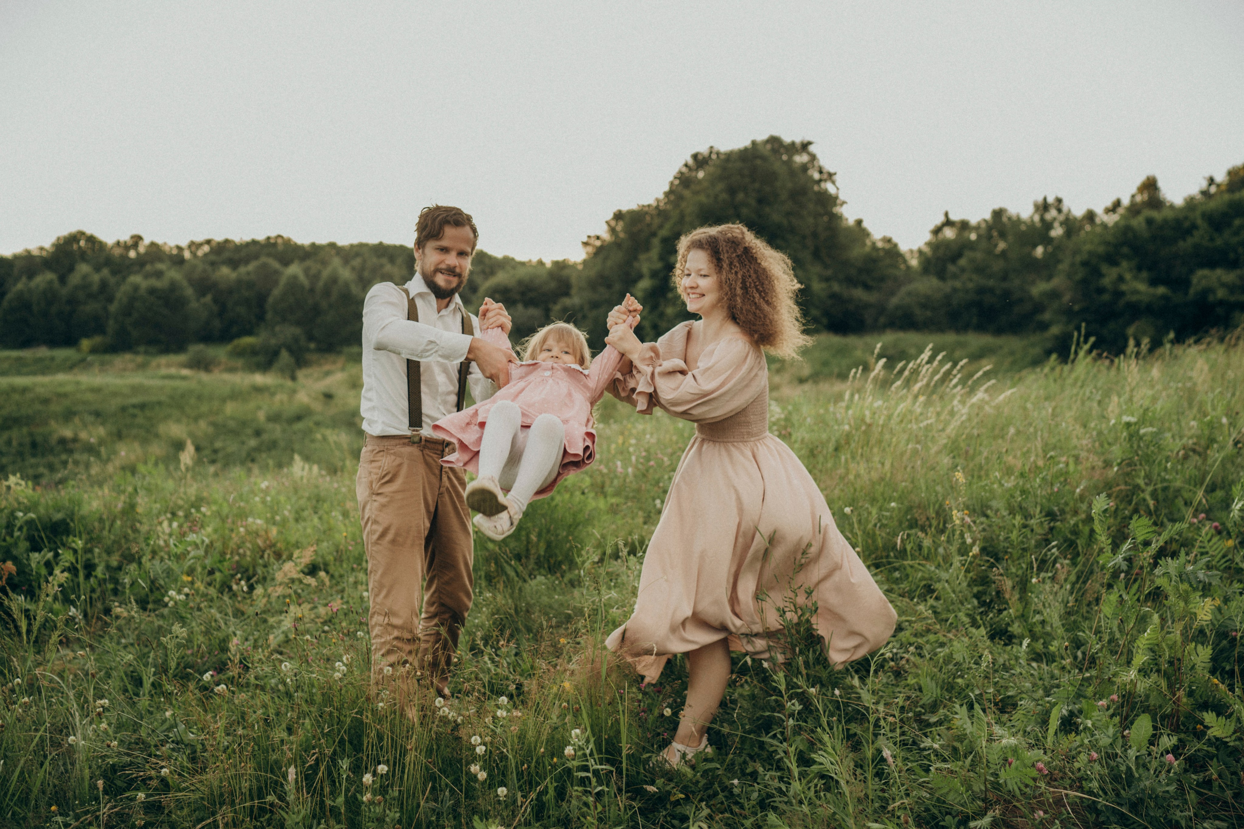 Закатная история. Семейный фотограф в Москве Елена Гильманова