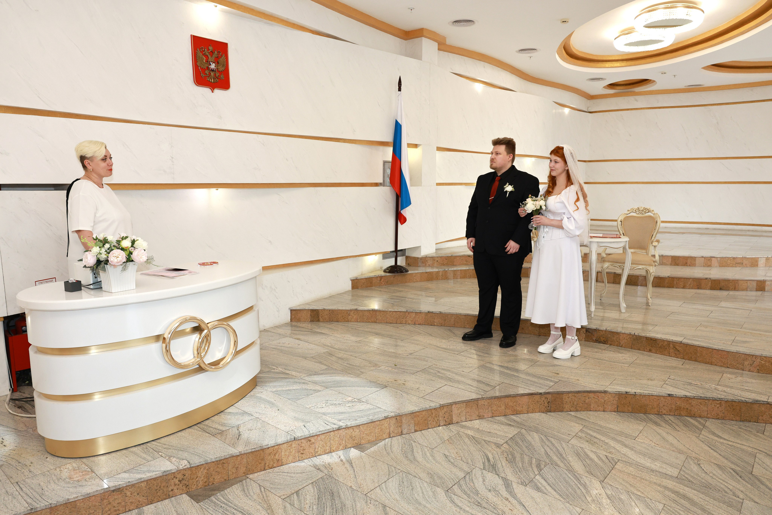 Роспись в Тульском загсе Андрея и Татьяны. Фотограф в Туле — Борисов Николай