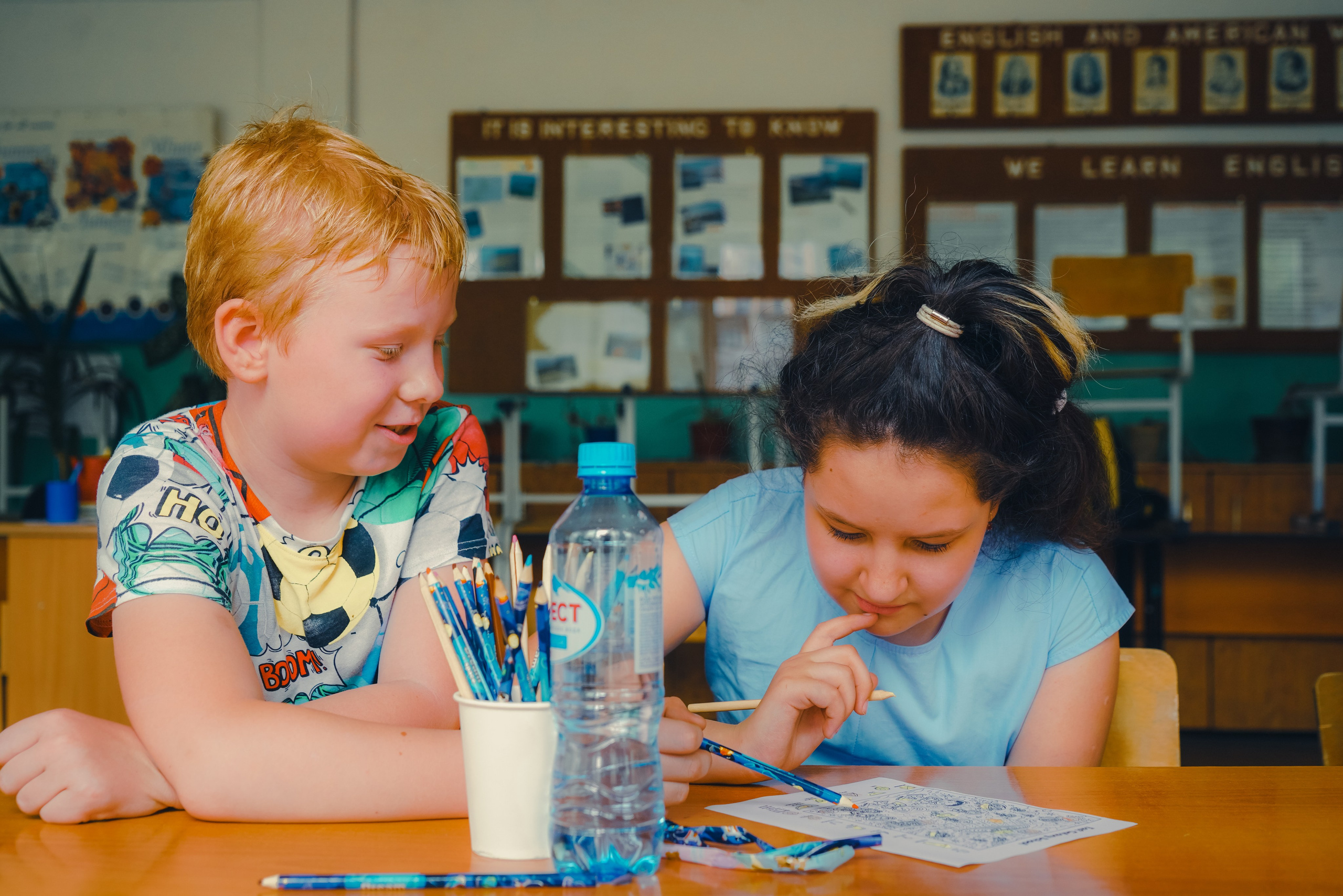 Английский лагерь в школе, Июнь 2024