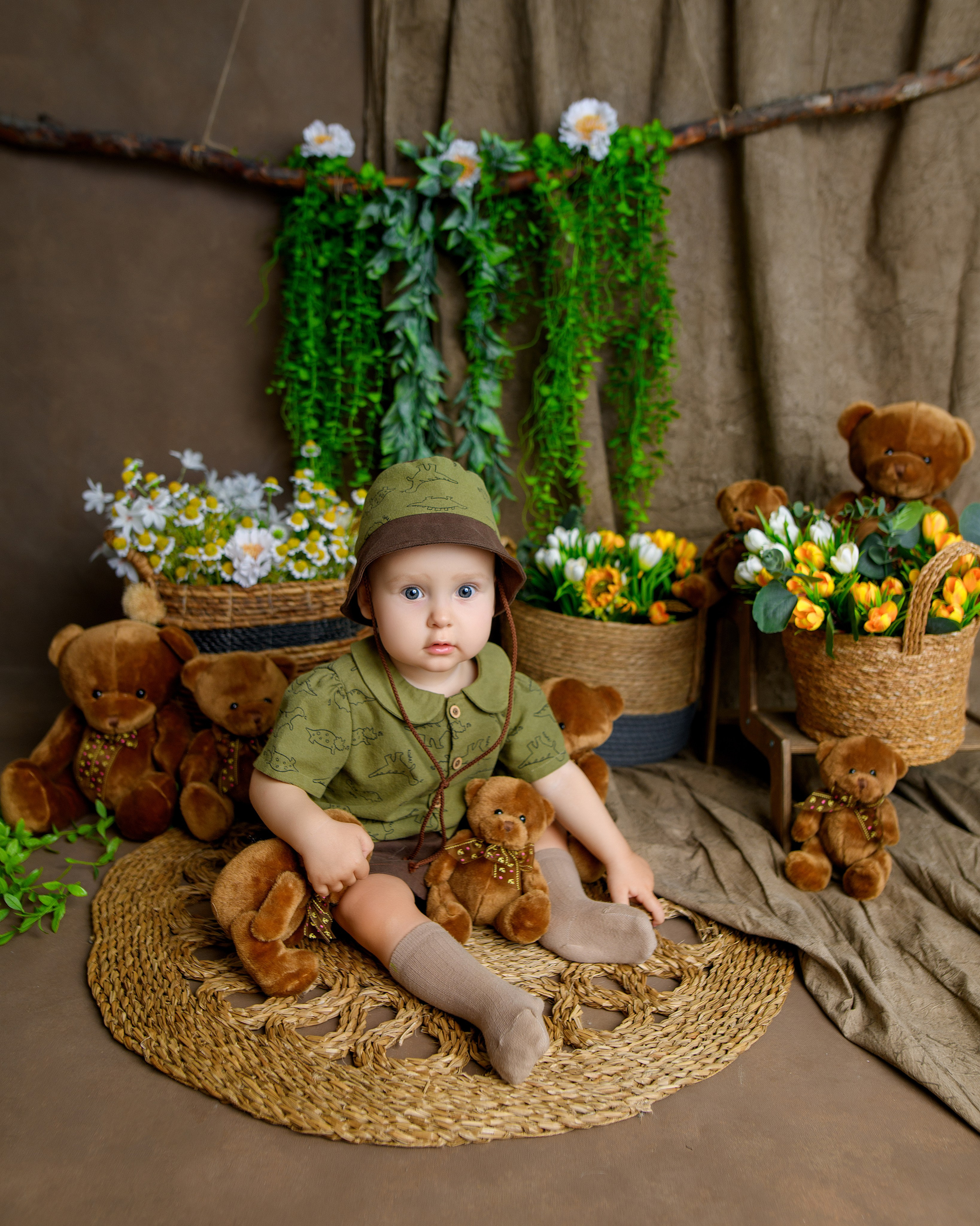 Фотосессия годовалых малышей в Ярославле. Наталья Михайлова Фотограф новорожденных в Ярославле