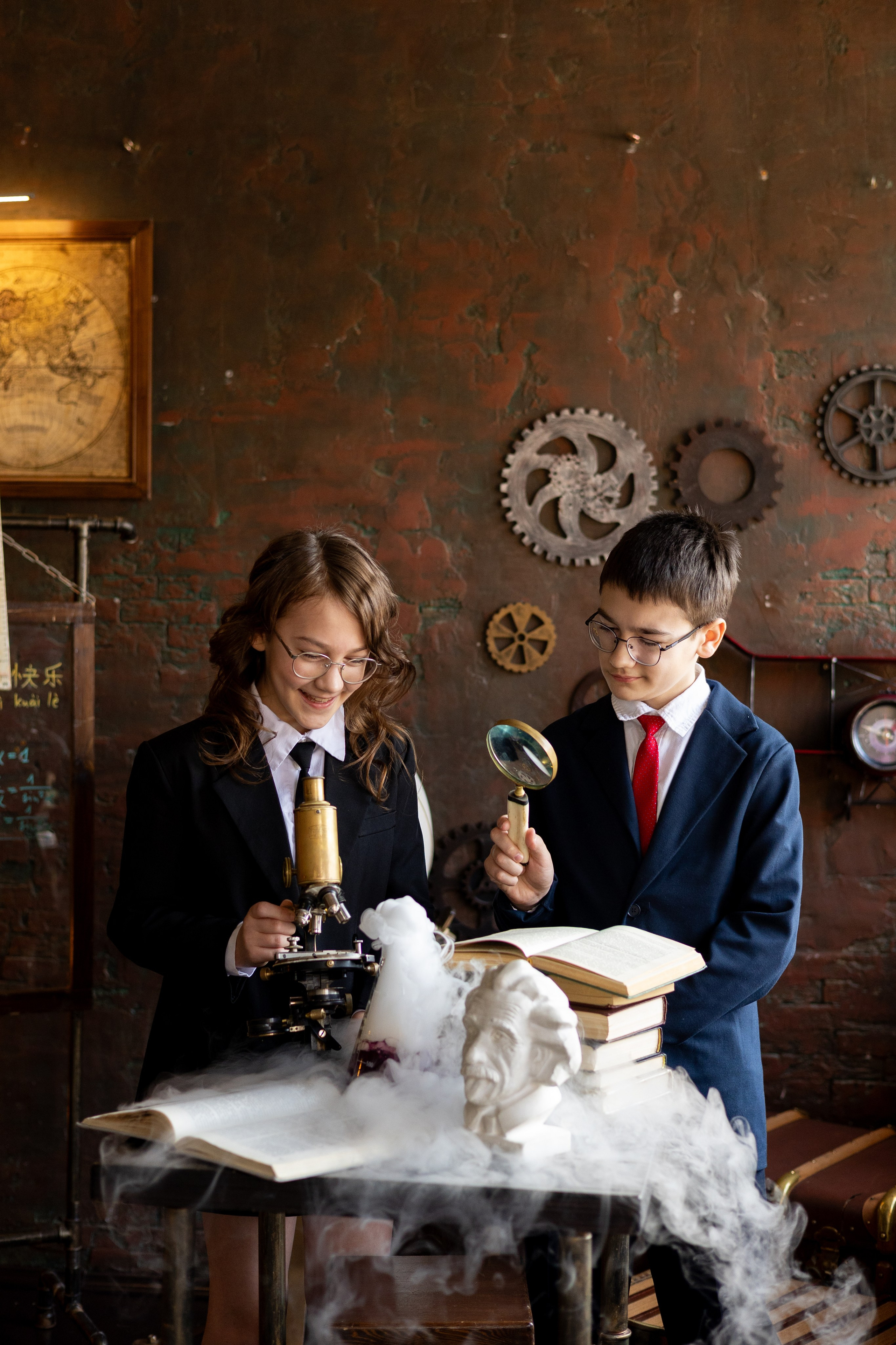 Фотосессия в лаборатории. Семейный фотограф в Москве Марина Петра