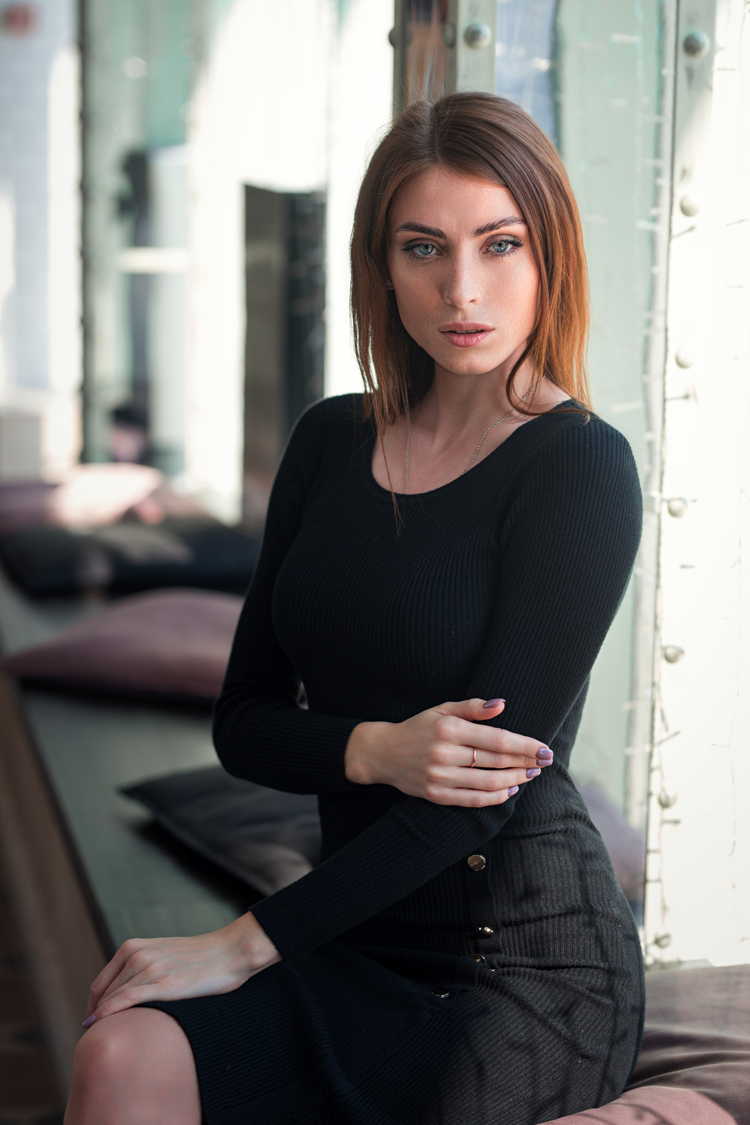 Фотосессия с Надеждой в книжном магазине для «себя»