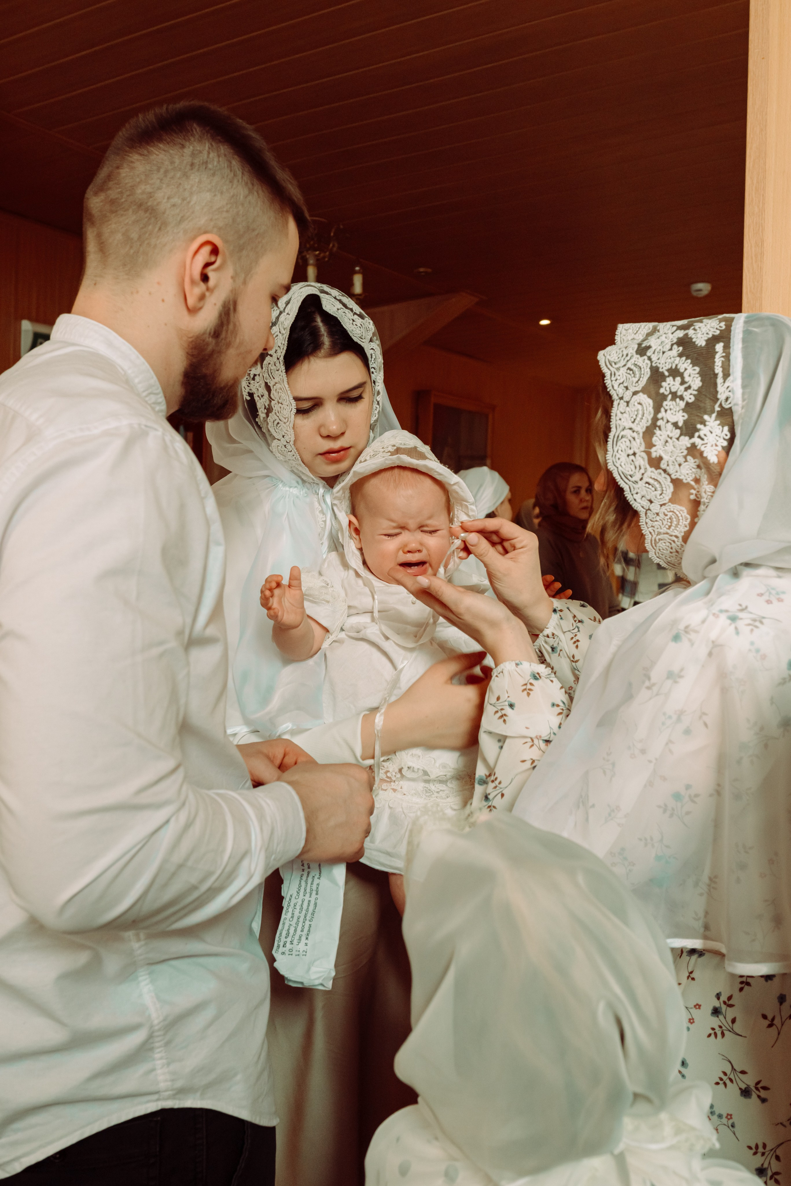 Крещение Амелии. Фотограф новорожденных в Норильске Виктория Шагалиева