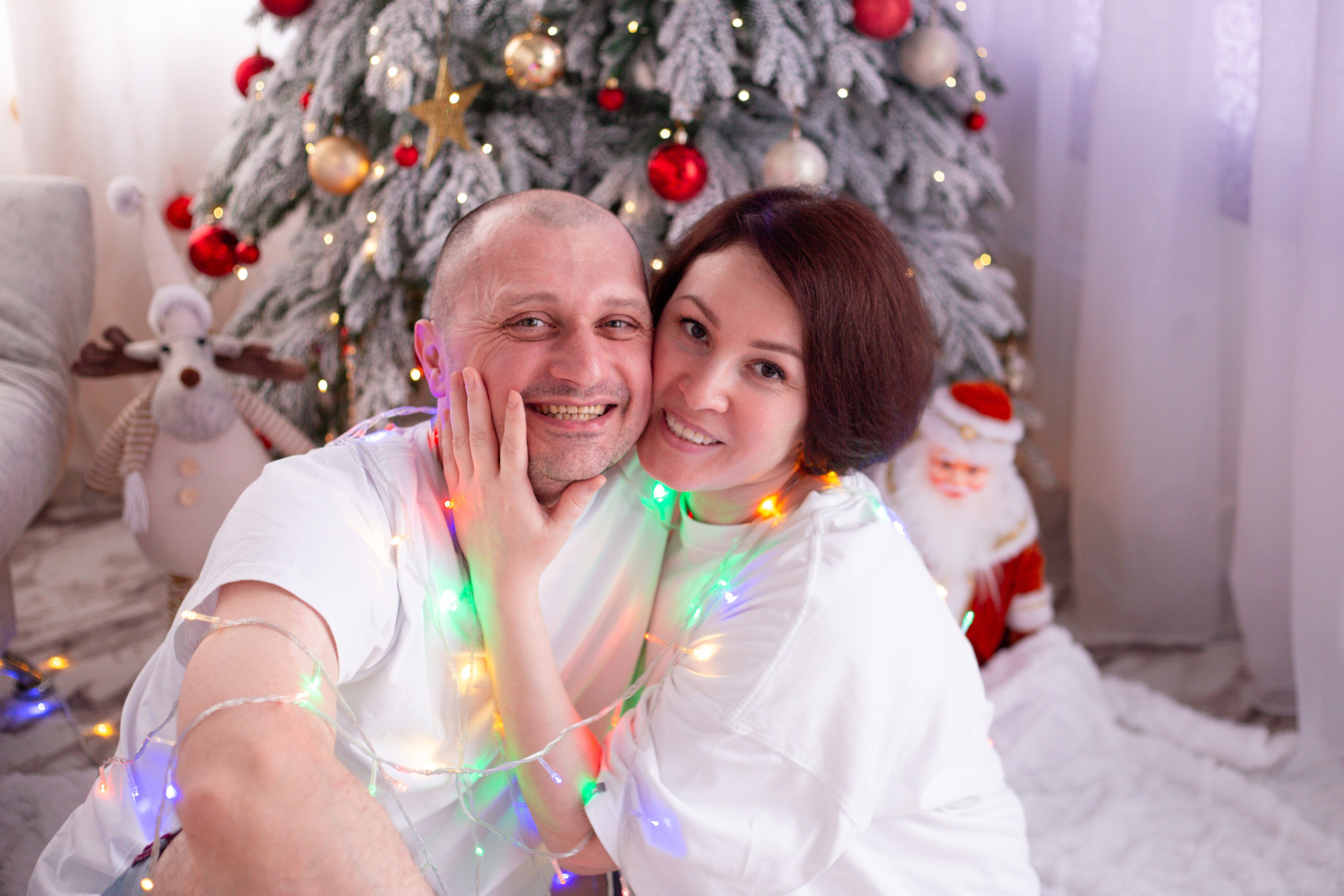 Новогодняя домашняя съёмка