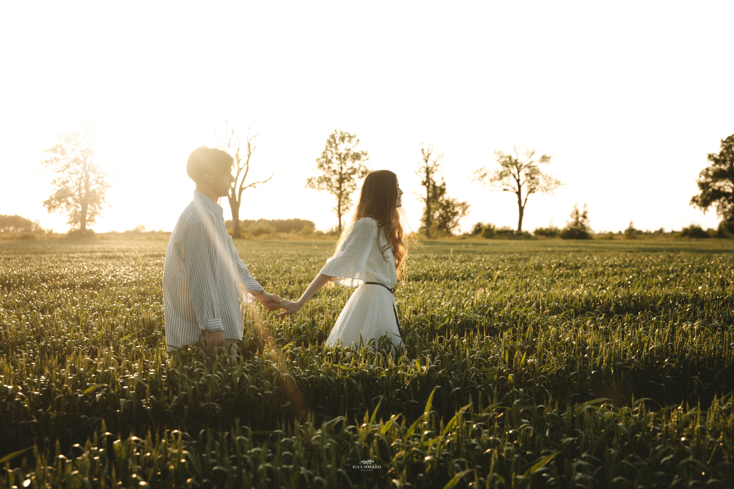 Дина и Влад / Маковые поля. Фотограф Калининград Илья Миллер