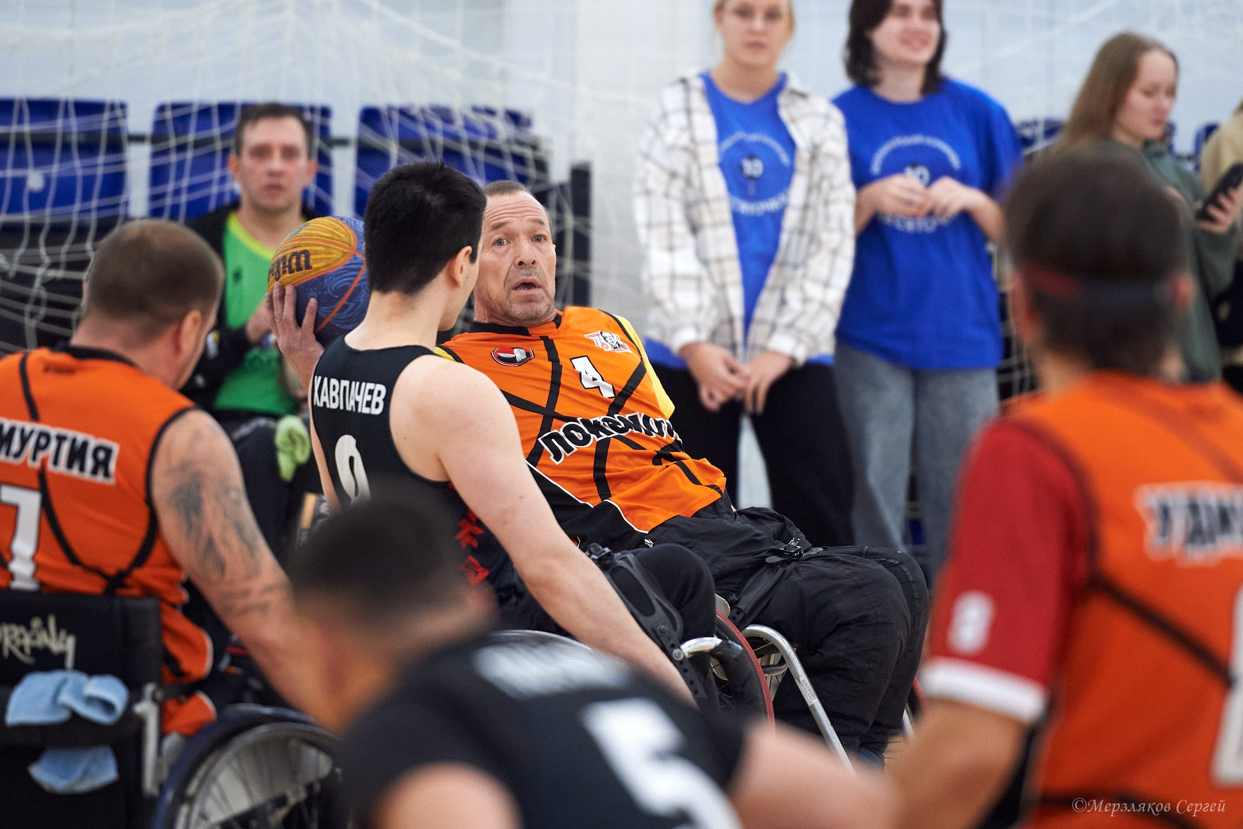 X традиционный Рождественский турнир по баскетболу на колясках. Ижевск. Спортивный репортажный фотограф в Ижевске Сергей Мерзляков