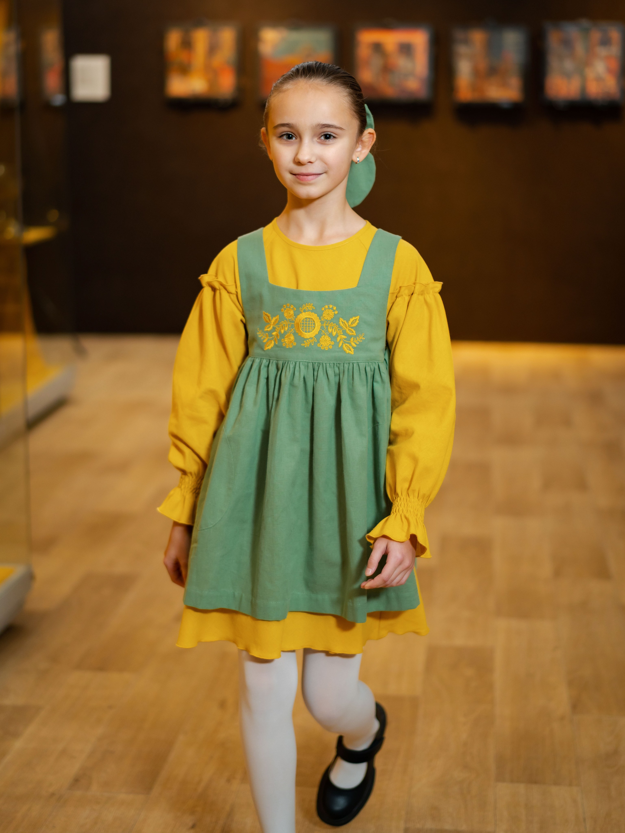 Показ одежды в рамках выставки «105. Лучшее». Фотограф Москва