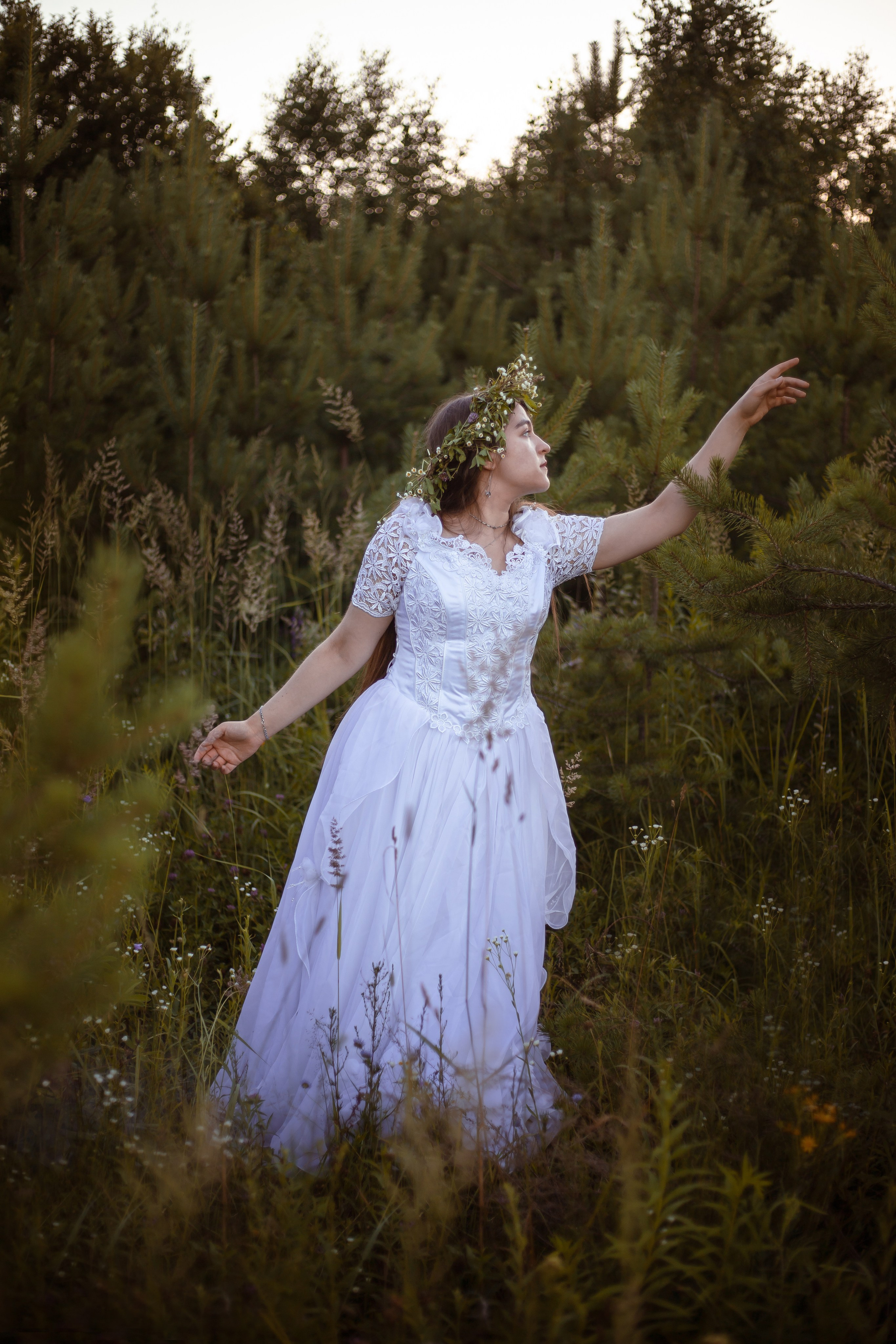 Лесная принцесса. Индивидуальная художественная фотосессия. Фотограф Киржач/Москва_Екатерина Мартынова