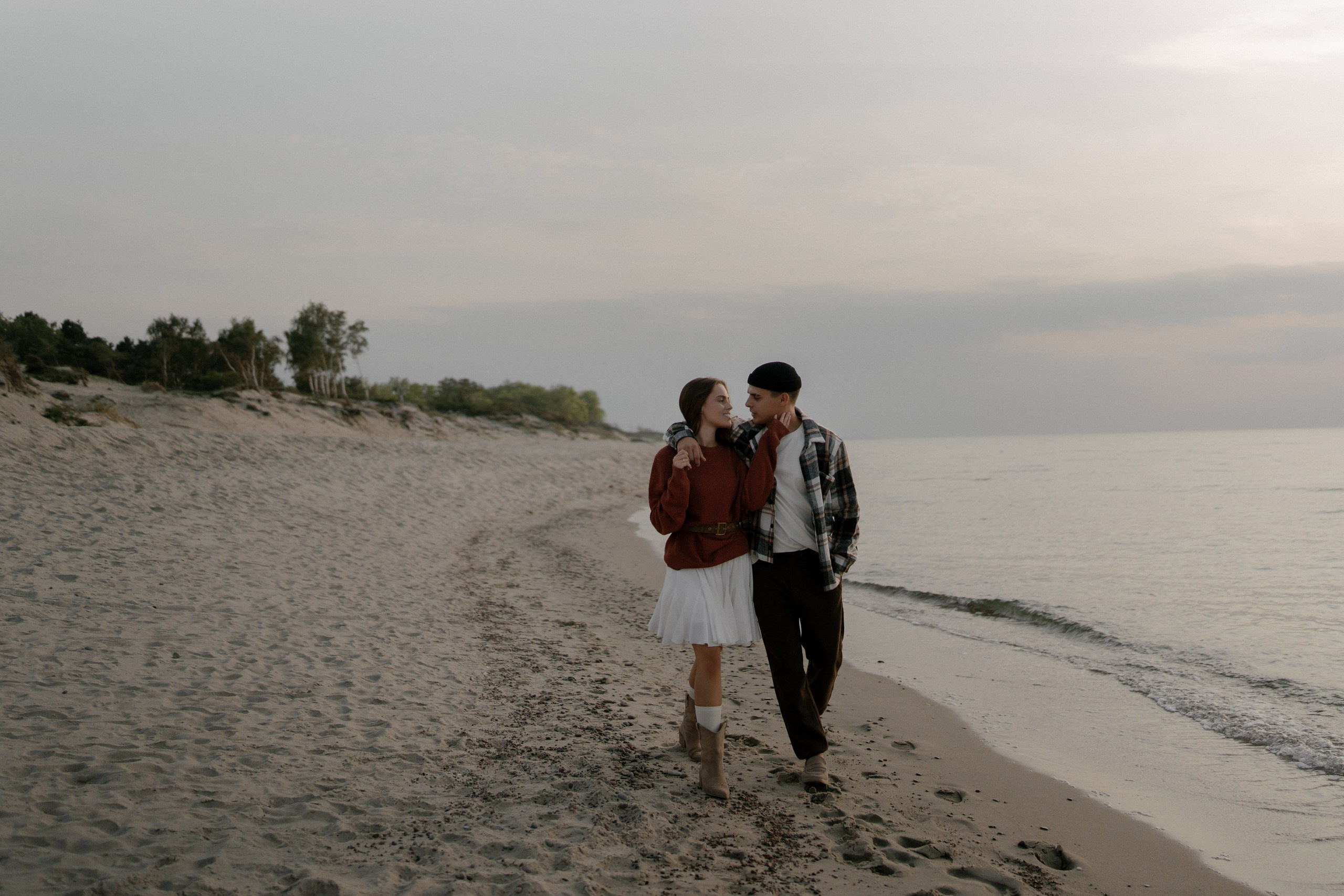 На берегу Балтийского моря. Свадебный и семейный фотограф в Москве и Красногорске — живые кадры | Анастасия Тихонова