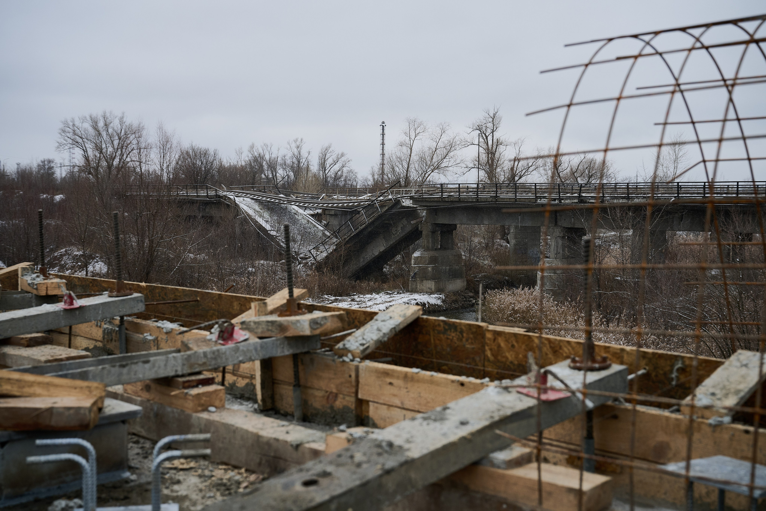 Северодонецк (Луганская область). Декабрь 2024. Фотограф Роман Адлер