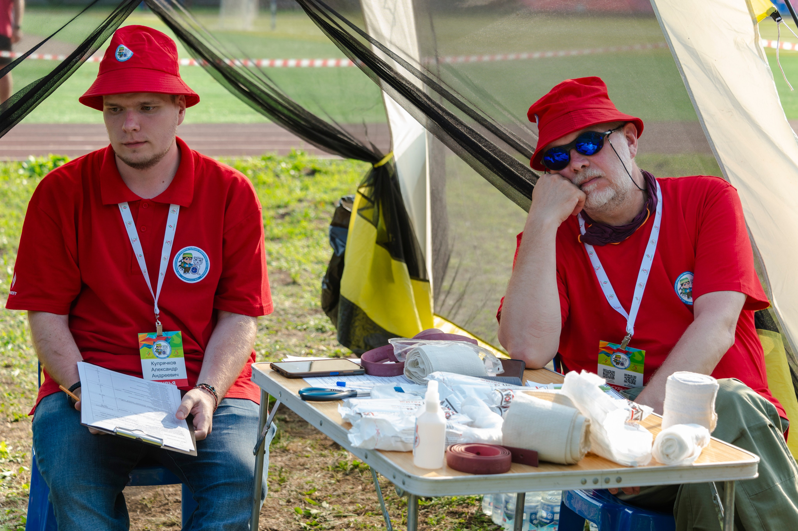 Полевая олимпиада Юных геологов. Фотограф Роман Адлер