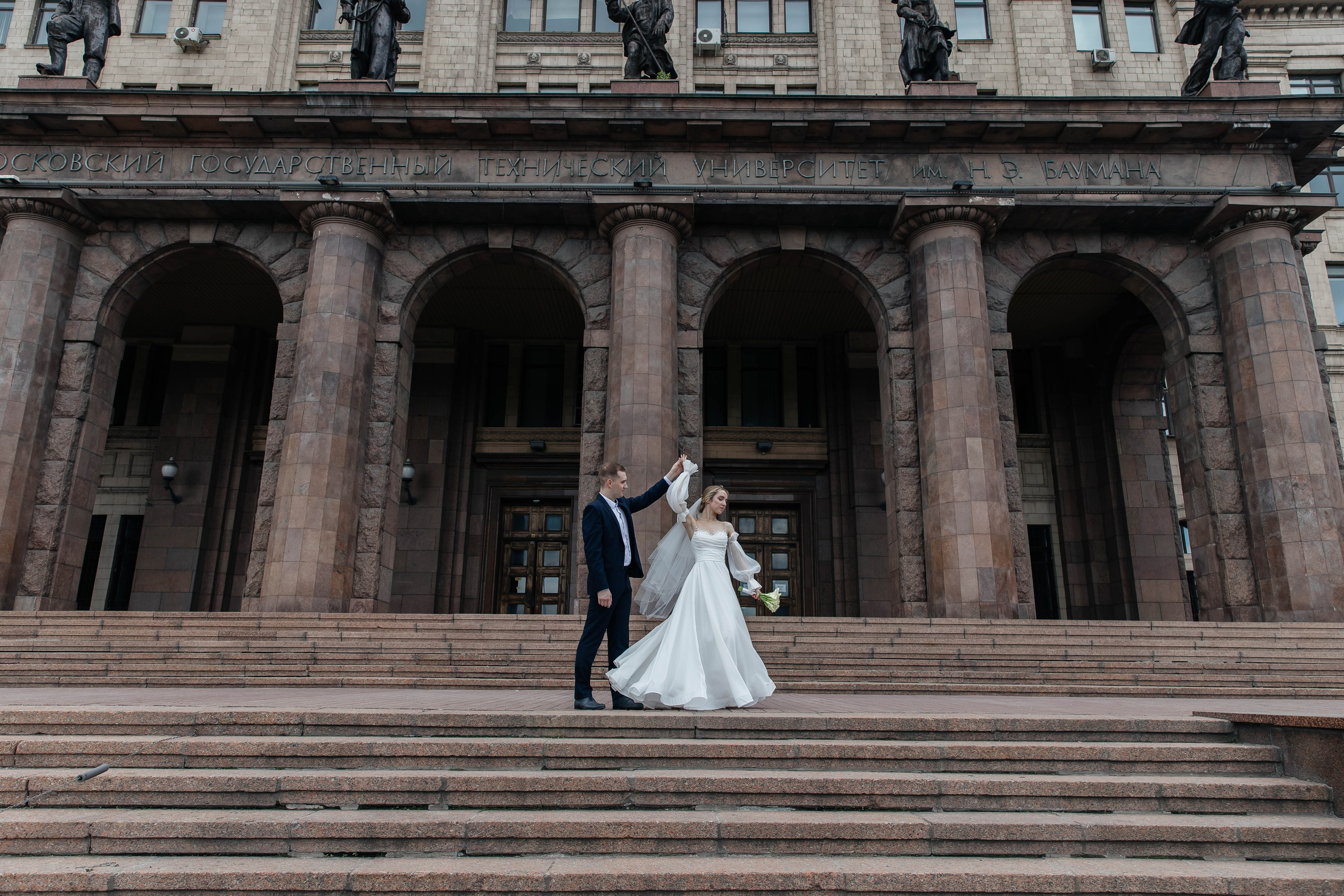 Студенческие времена. Свадебный фотограф в Москве