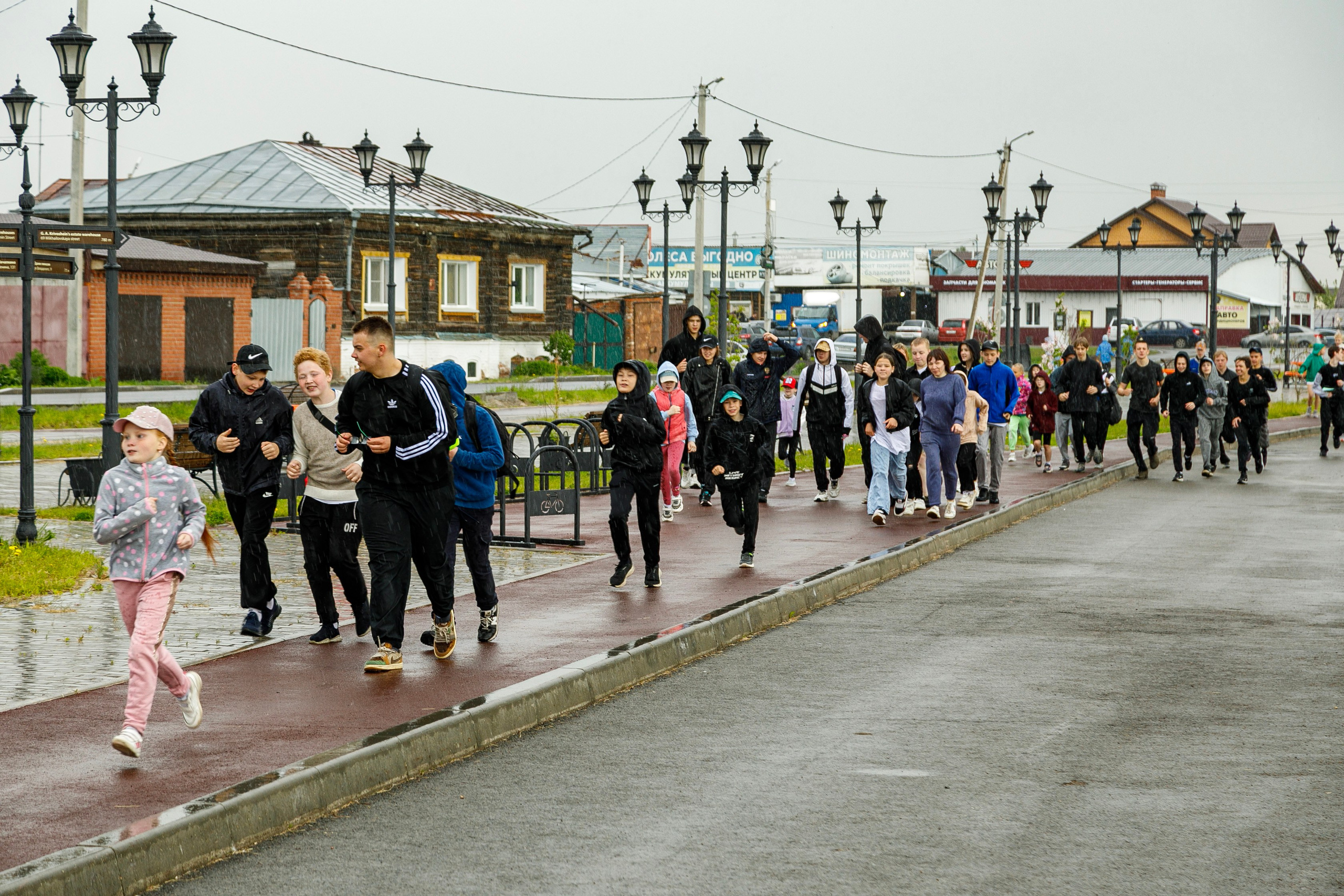 «СпортЛето» и «Зарядка с чемпионом» — семья Сармачевых 😋. Фотограф Андрей Гузеев
