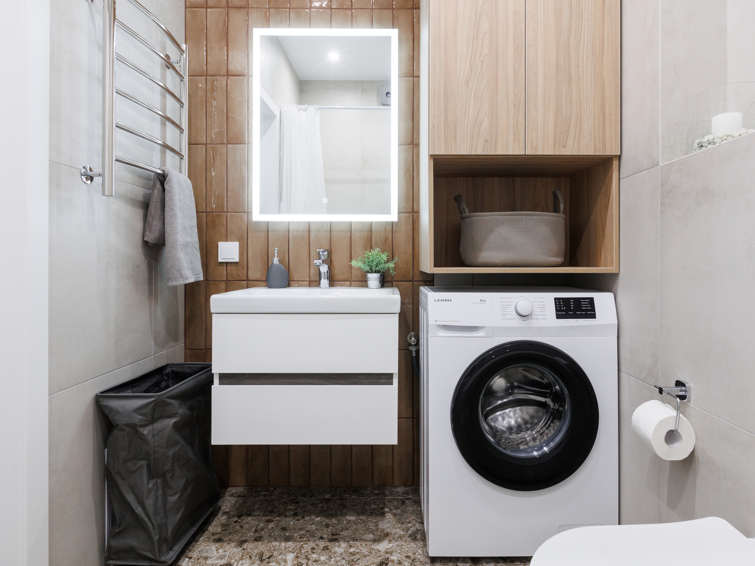 1к квартира в ЖК Расцветай. Интерьерный фотограф в Новосибирске