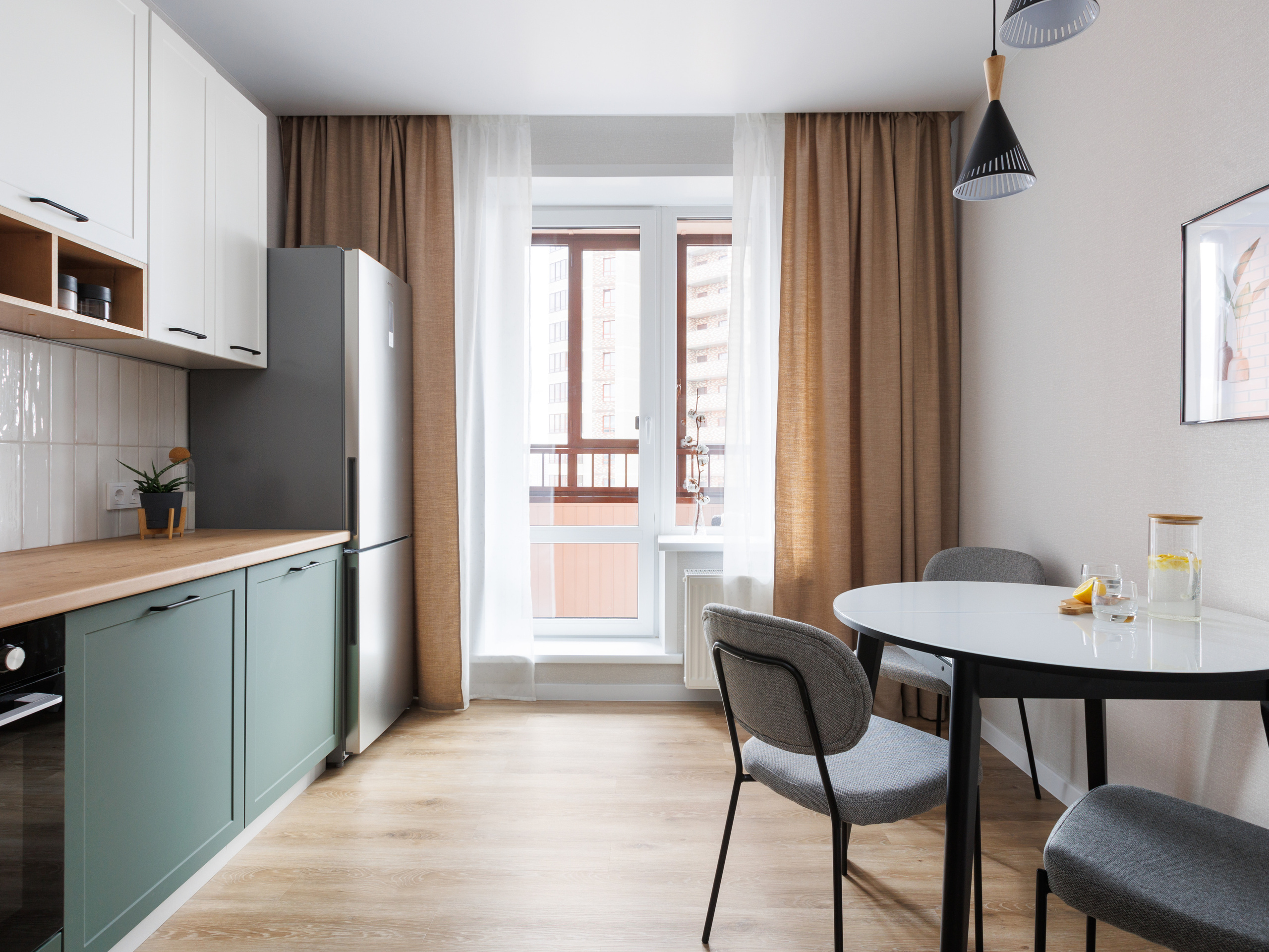 1к квартира в ЖК Расцветай. Интерьерный фотограф в Новосибирске