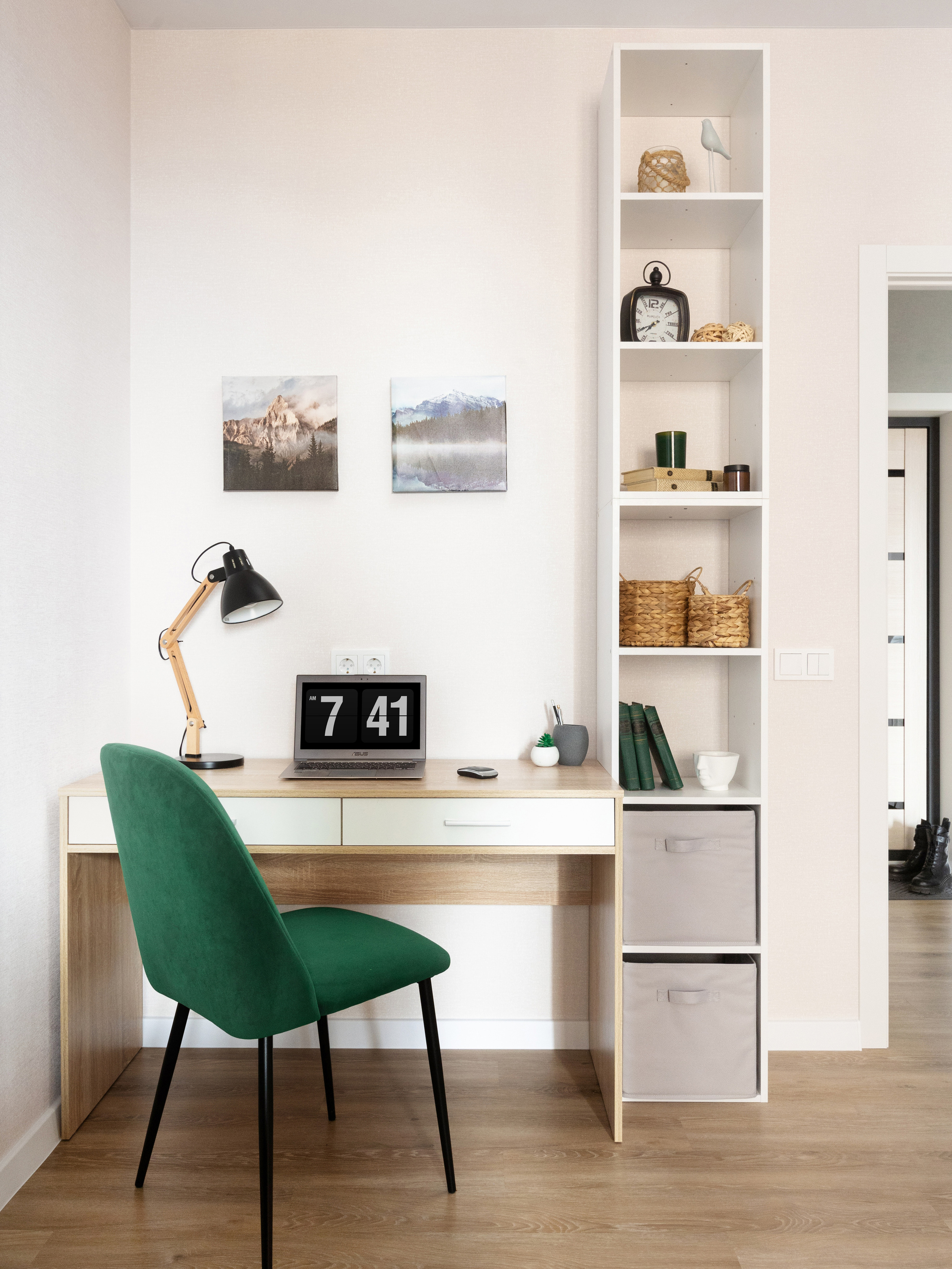 1к квартира в ЖК Расцветай. Интерьерный фотограф в Новосибирске