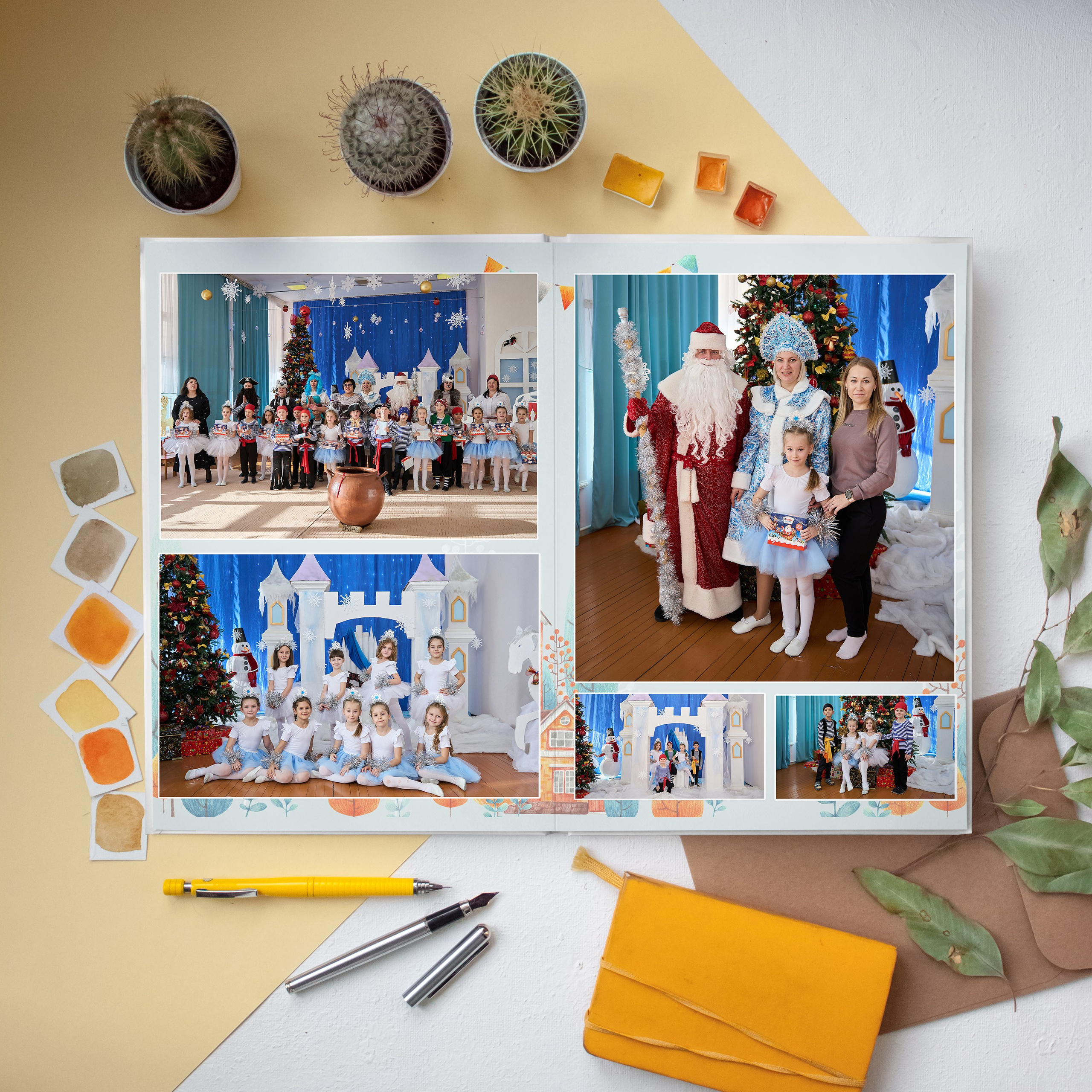 Альбом для детского сада 3 сезона. Фотограф Выпускные альбомы Таганрог Сергей Коробченко