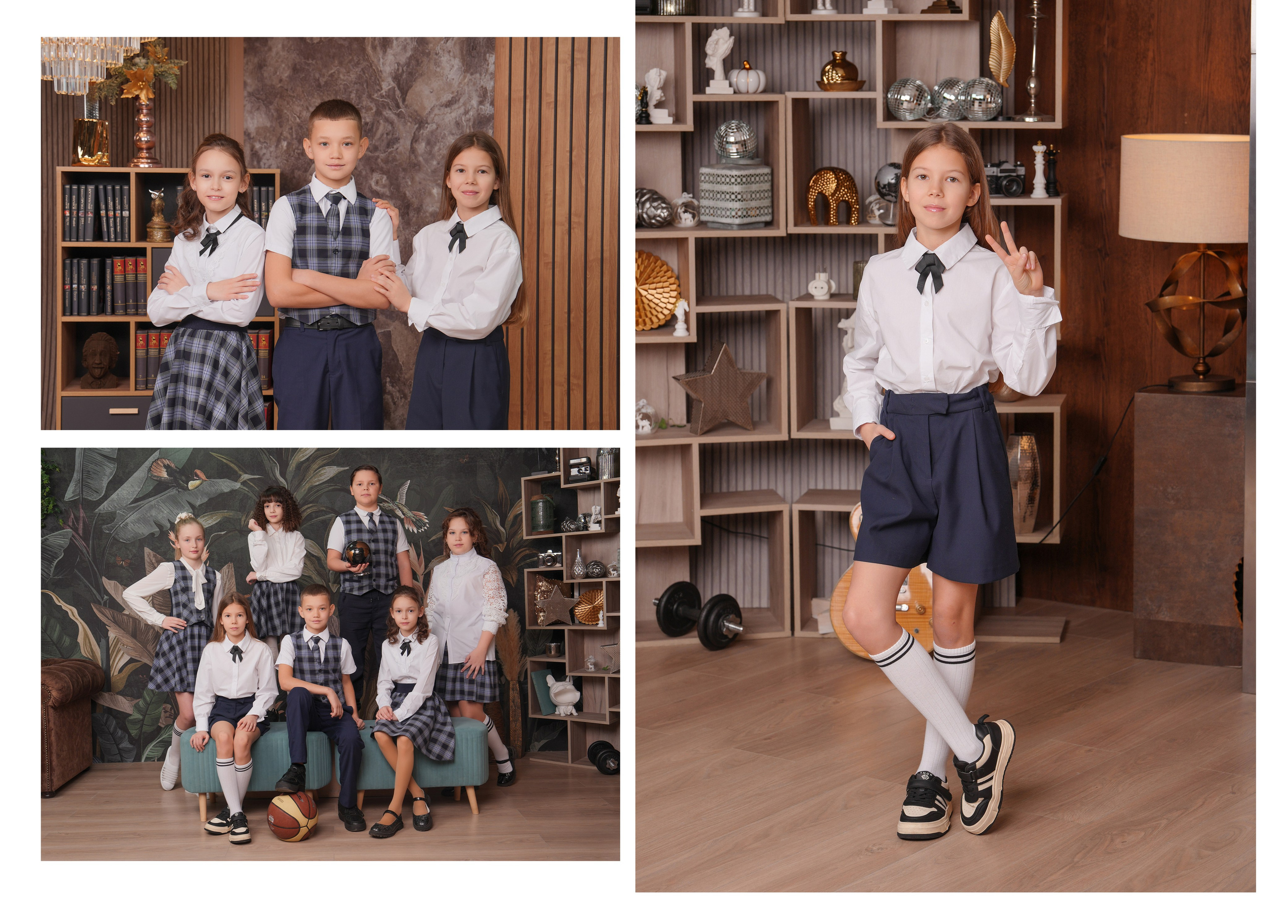 ШКОЛА 50 — 4 «В» класс. Красивый выпускной альбом в Краснодаре