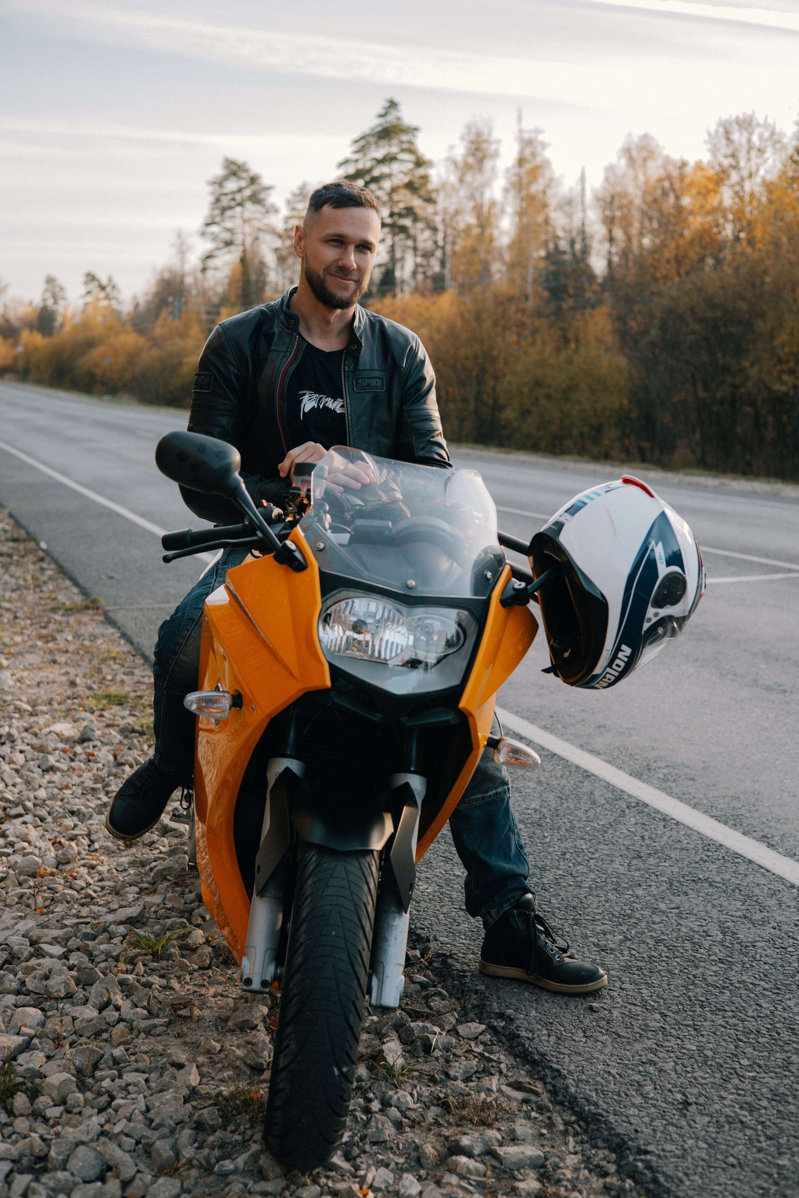 Фотосессия с мотоциклом. Семейные и индивидуальные съемки в Йошкар-Оле