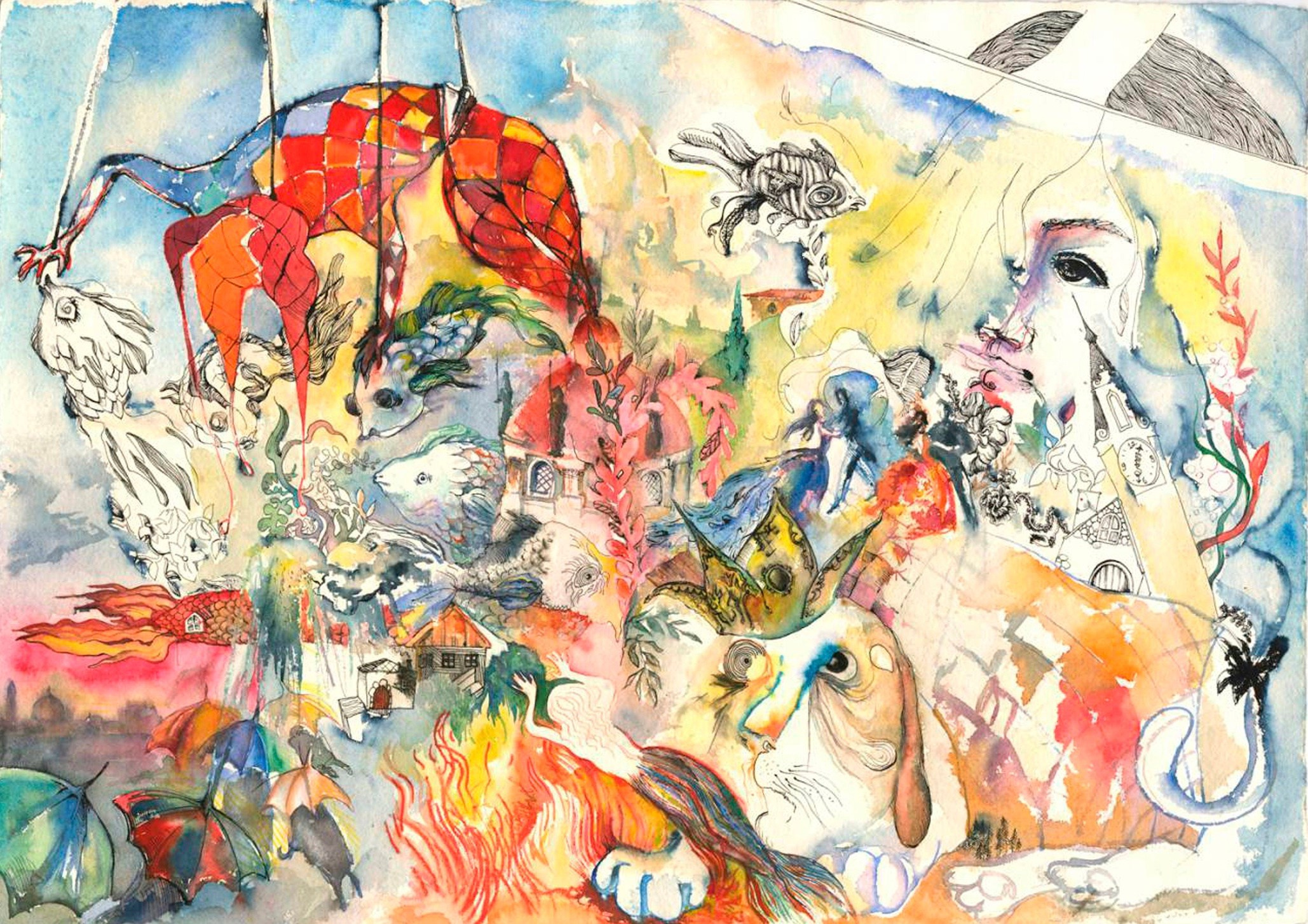 «Цветные сны». Художник Перепечėнова-Феофанова Анна