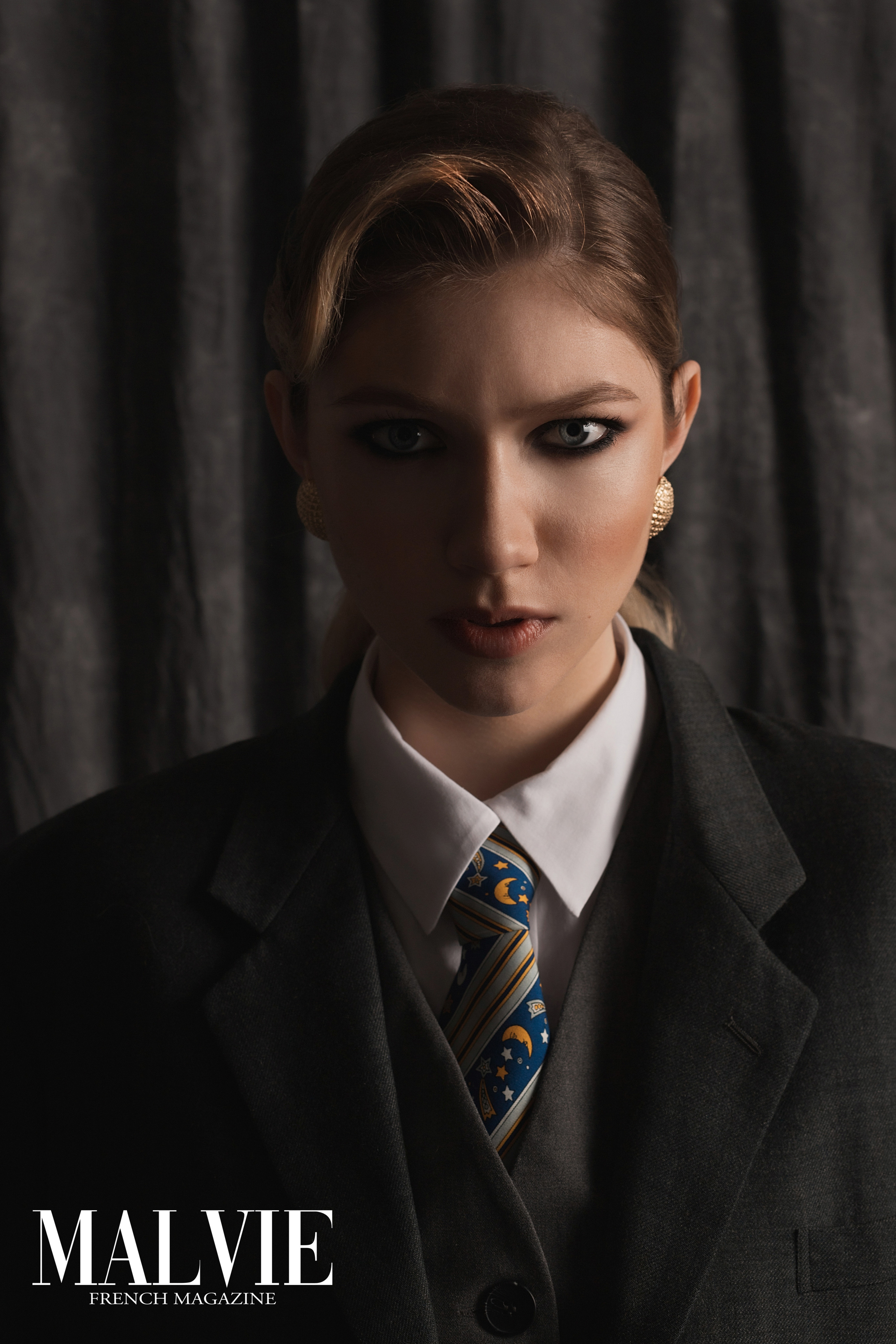 Art Nouveau Diva Malvie Magazine. Портретный фотограф Дарья Ижболдина, Москва