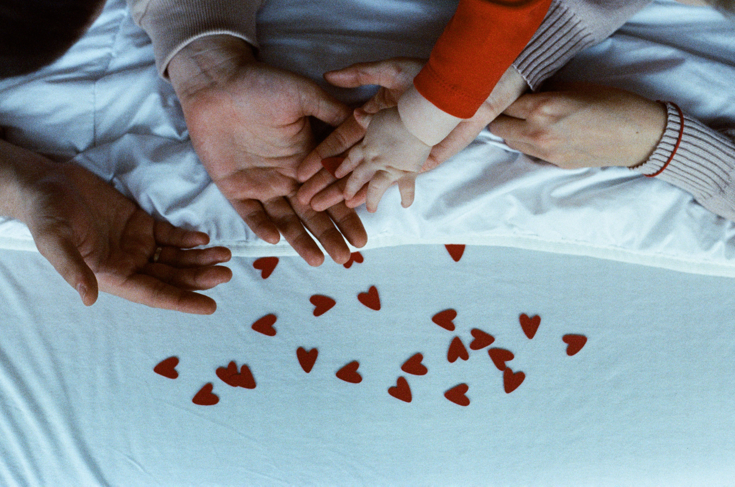 Алексей, Екатерина и Ася. Перед Новым годом. Цифра и плёнка. Настя Оленченко, портретный/семейный фотограф на цифру и плёнку Москва