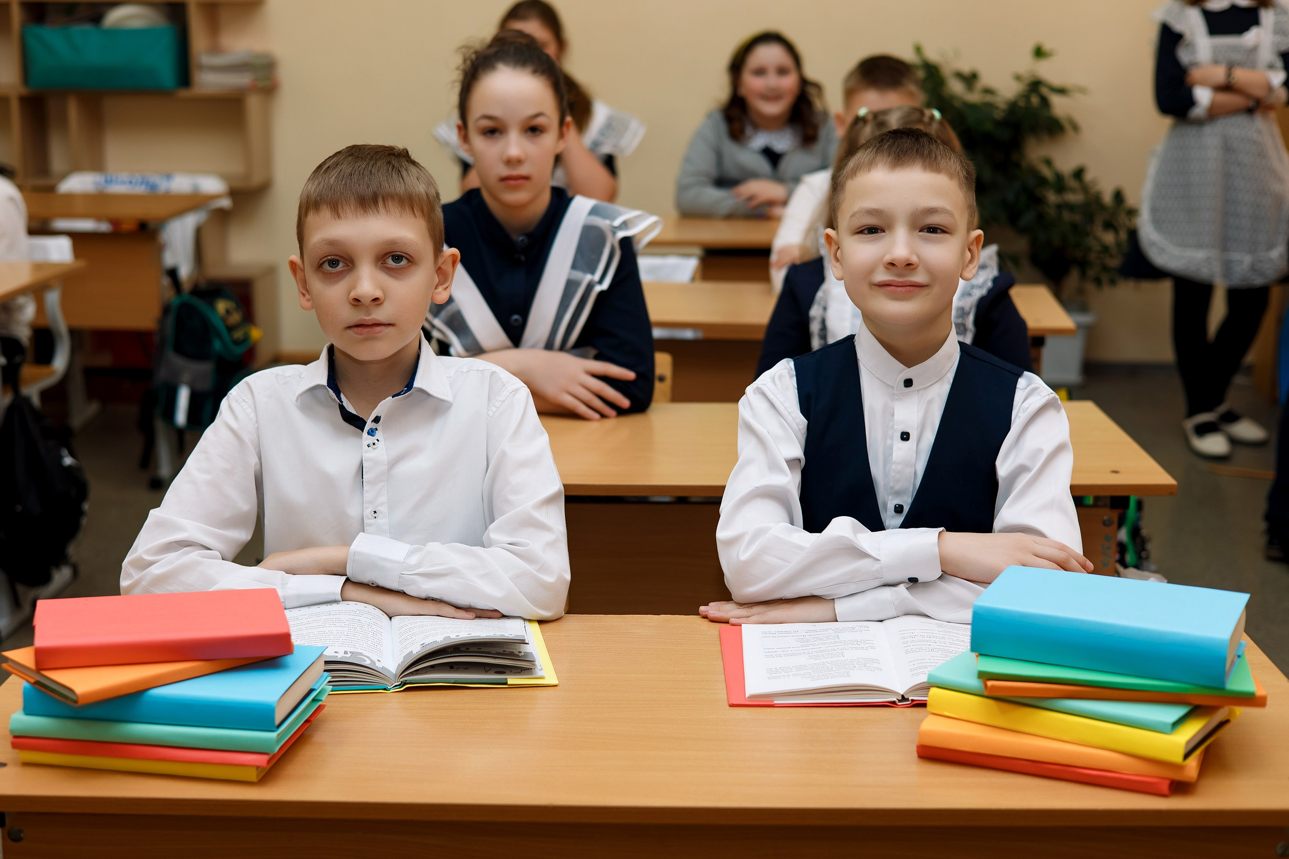 4 класс 7 школа. Фотограф Любовь Корниенко, Примоский край