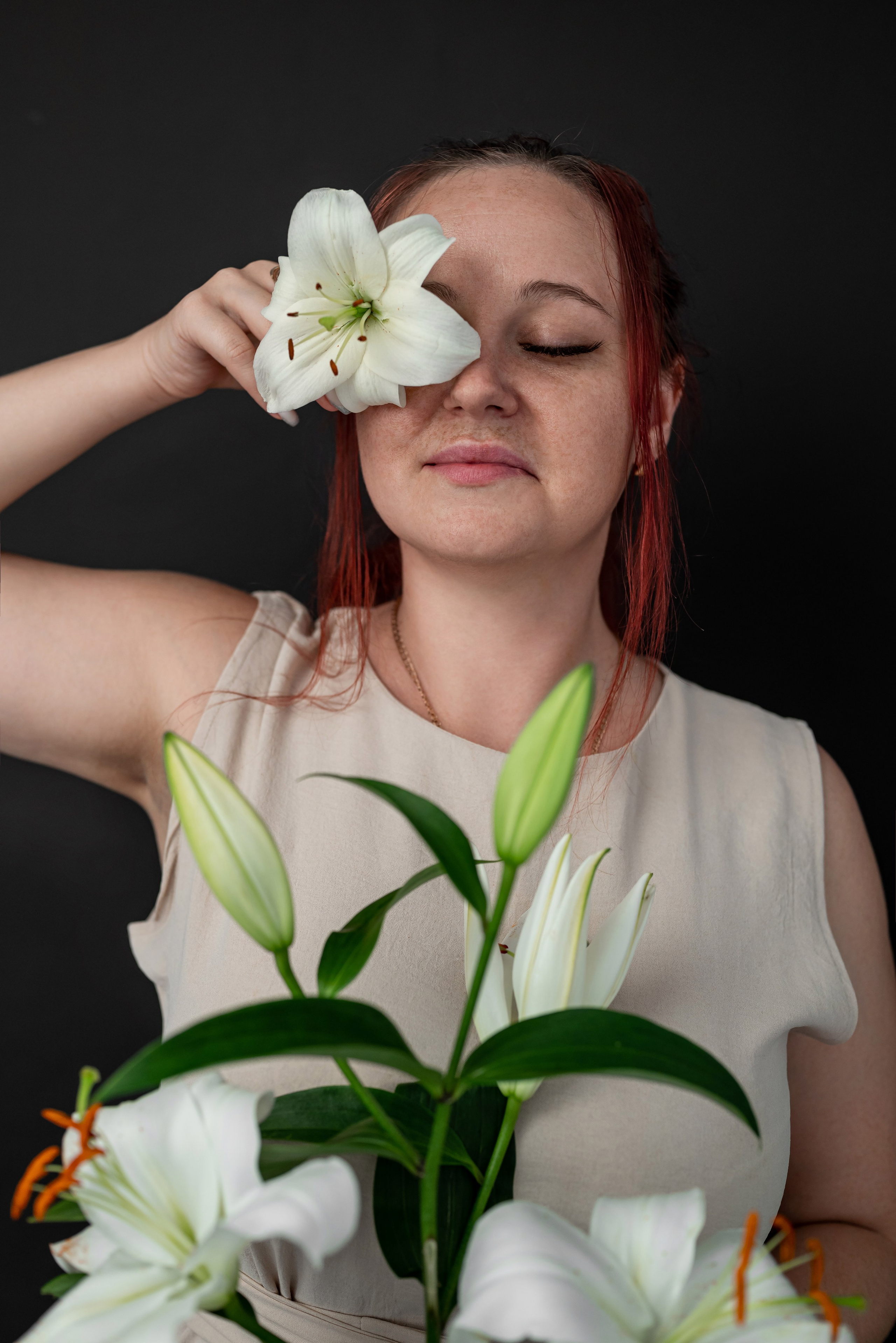 Фотопроект *Белые лилии*. Фотограф в городе Салават