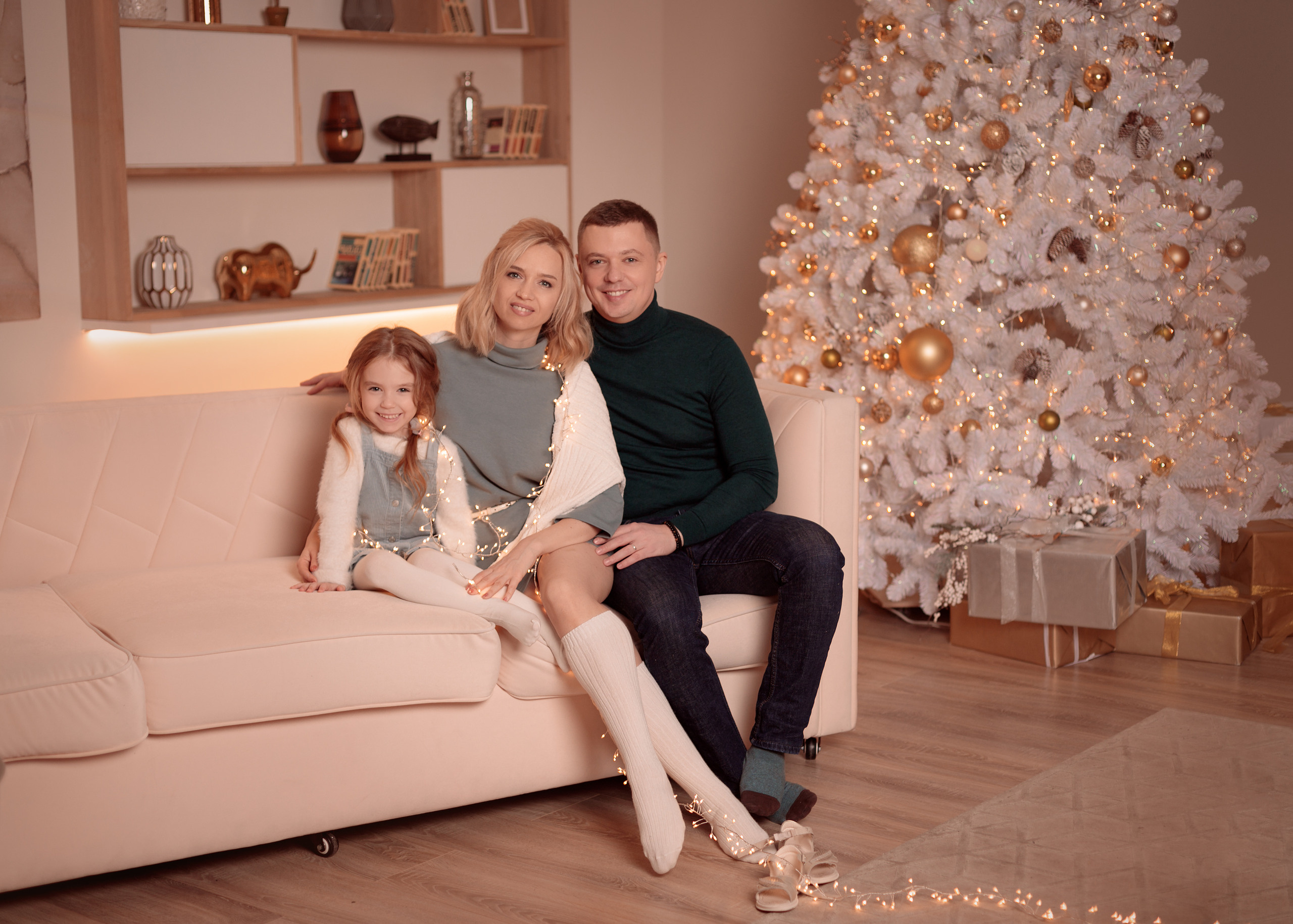 Новогодняя семейная съемка. Свадебные видео