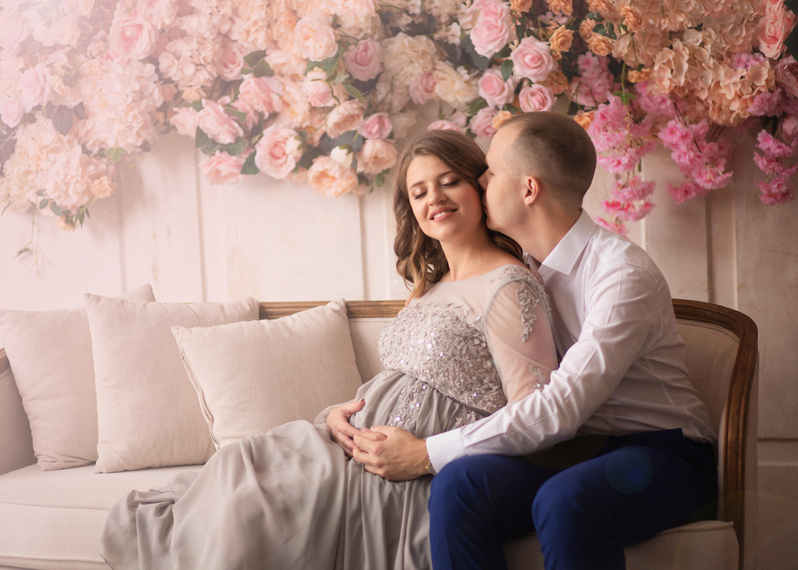 Студийная фотосессия беременности. Свадебные видео