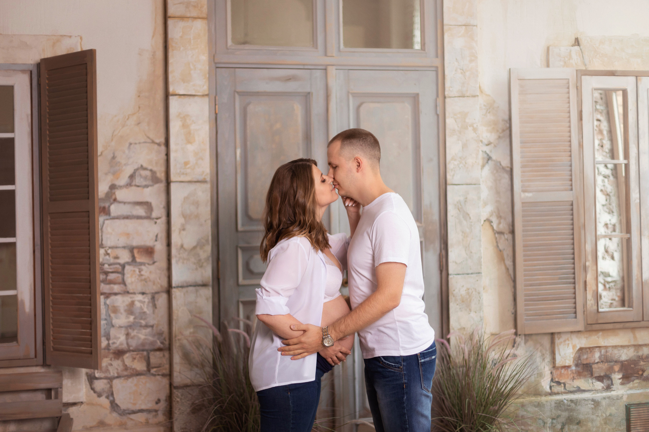 Студийная фотосессия беременности. Свадебные видео