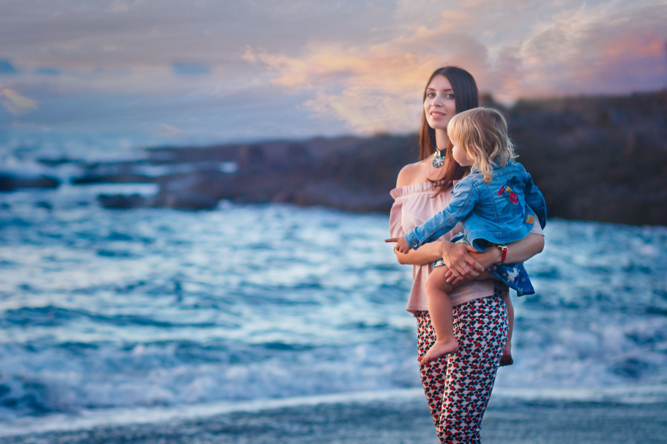 Пляжная семейная фотосессия для Евгении и Амелии. Свадебные видео