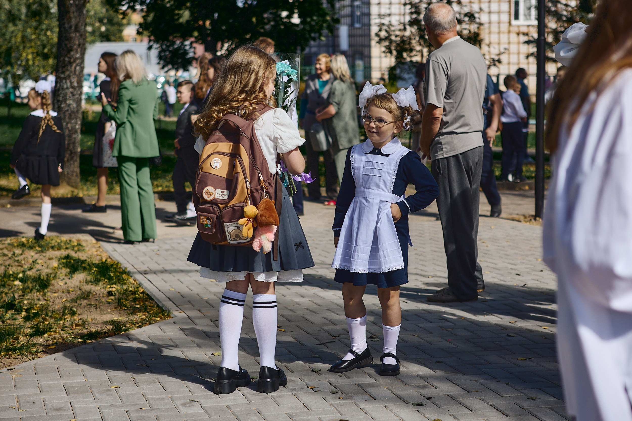 Соня и её 1 сентября 2025. Детский, семейный и школьный фотограф Смоленск Москва Влад Старов