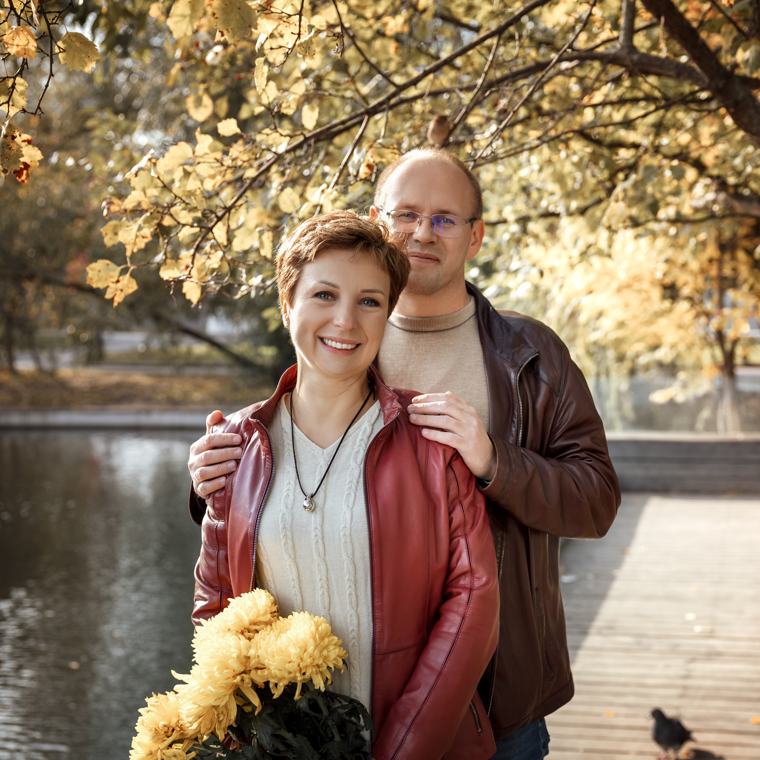 Осенняя прогулка в парке. Фотограф в Москве Мухина Ирина