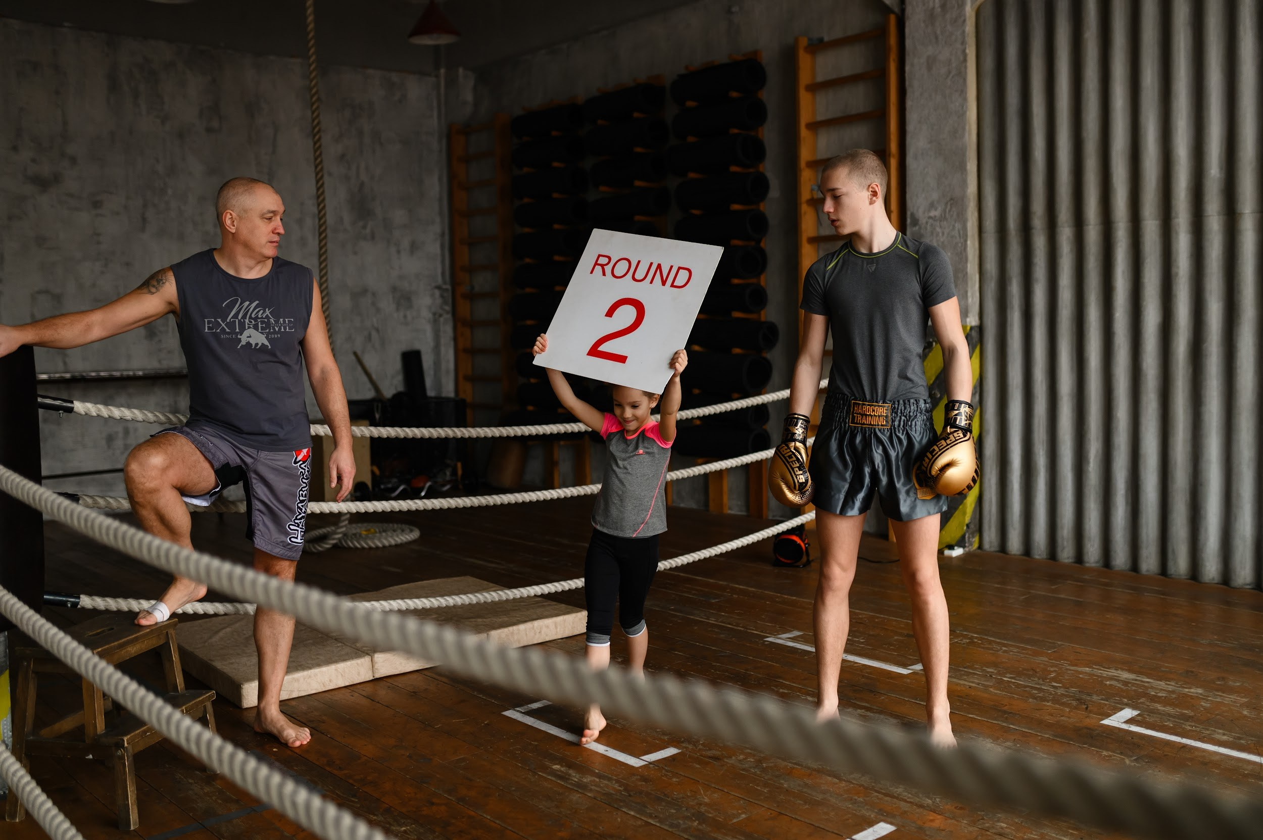 Спортивная семья. Фотограф Марина Росси