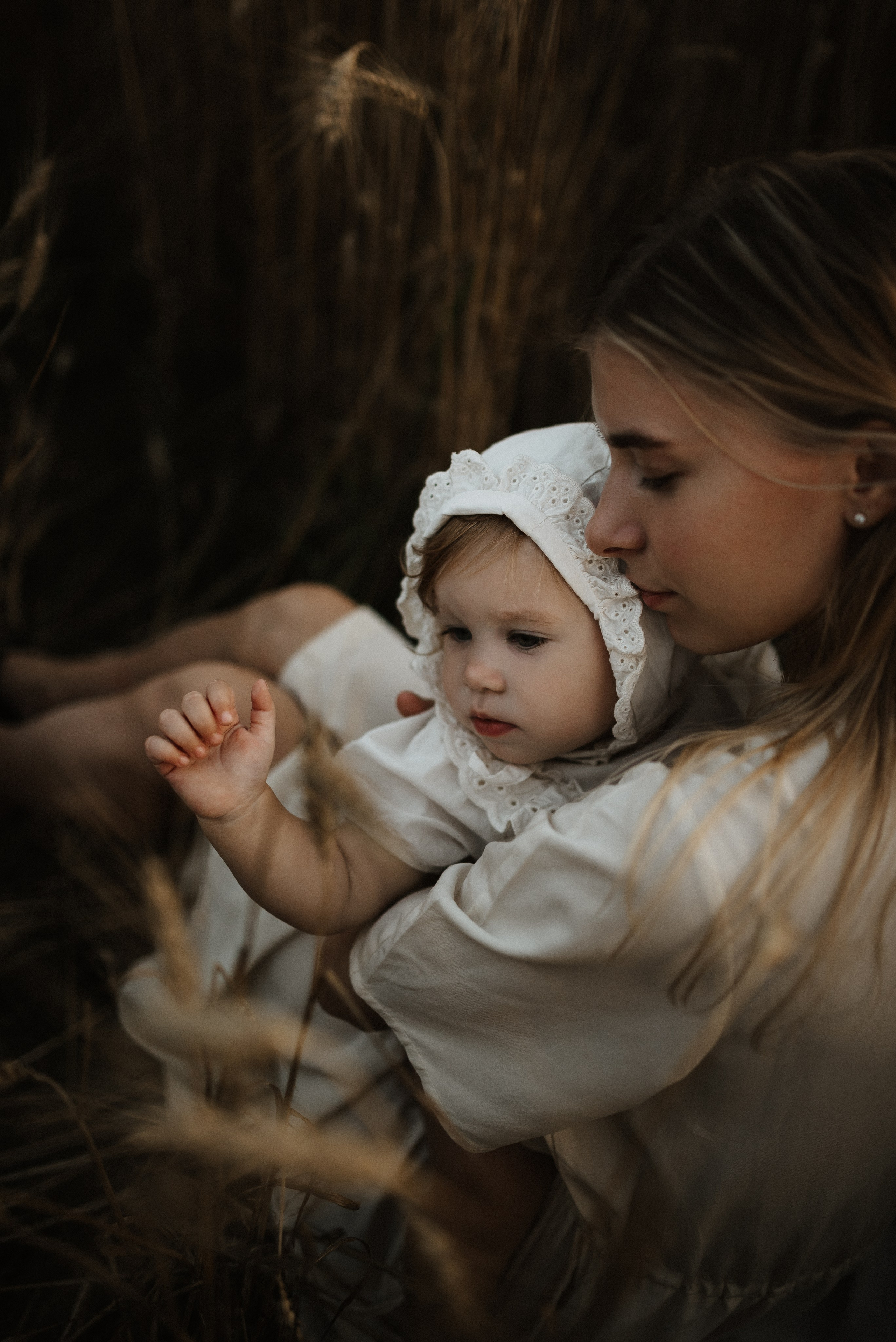 Красивая закатная история мамы и дочки. Фотограф Алексин, Тула