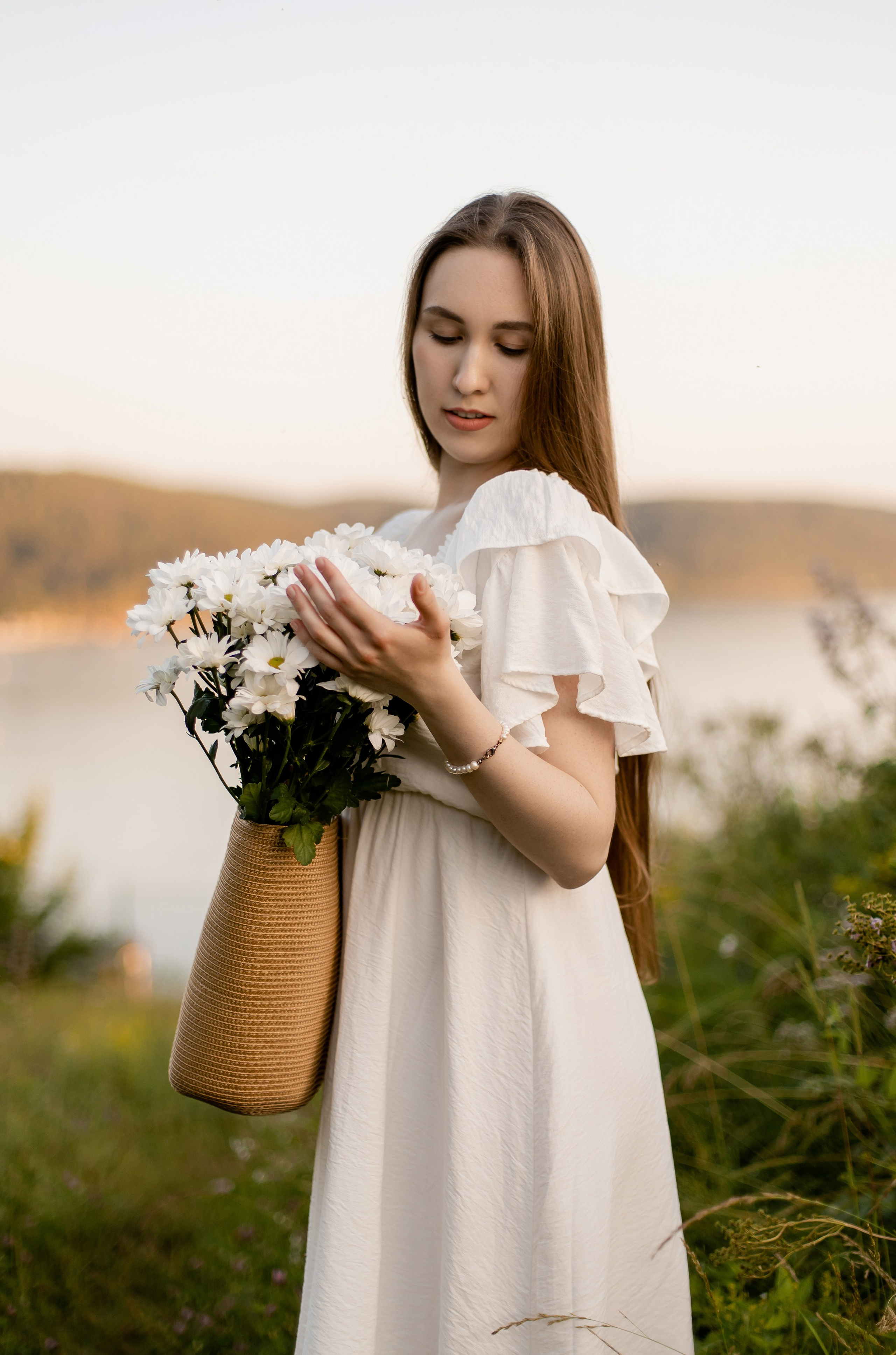 Анастасия, съёмка на закате. Свадебный и портретный фотограф в Миассе Филиппенко Дарья