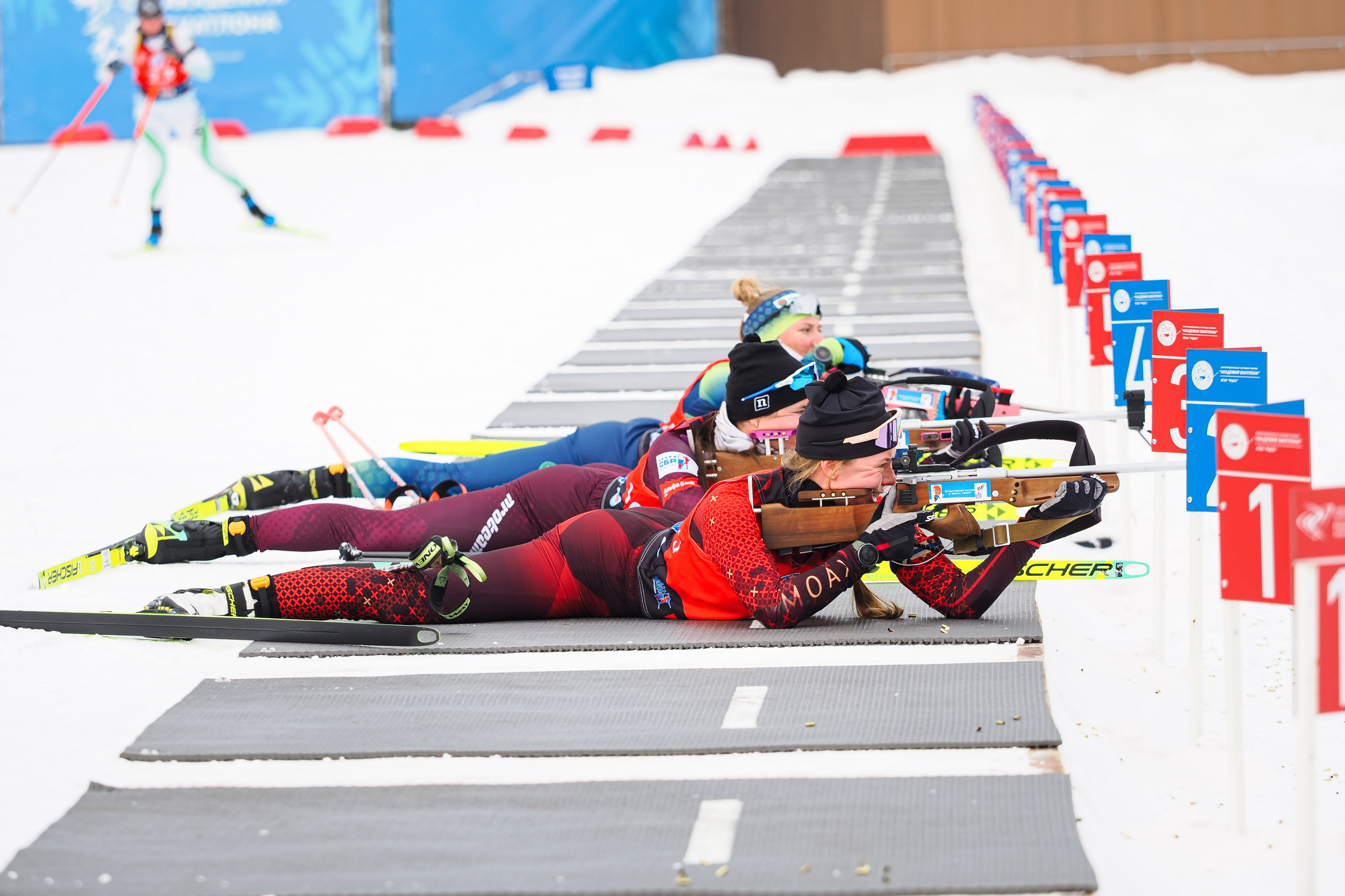 Биатлон / Первенство России. Репортажный фотограф Алексей Козьмин