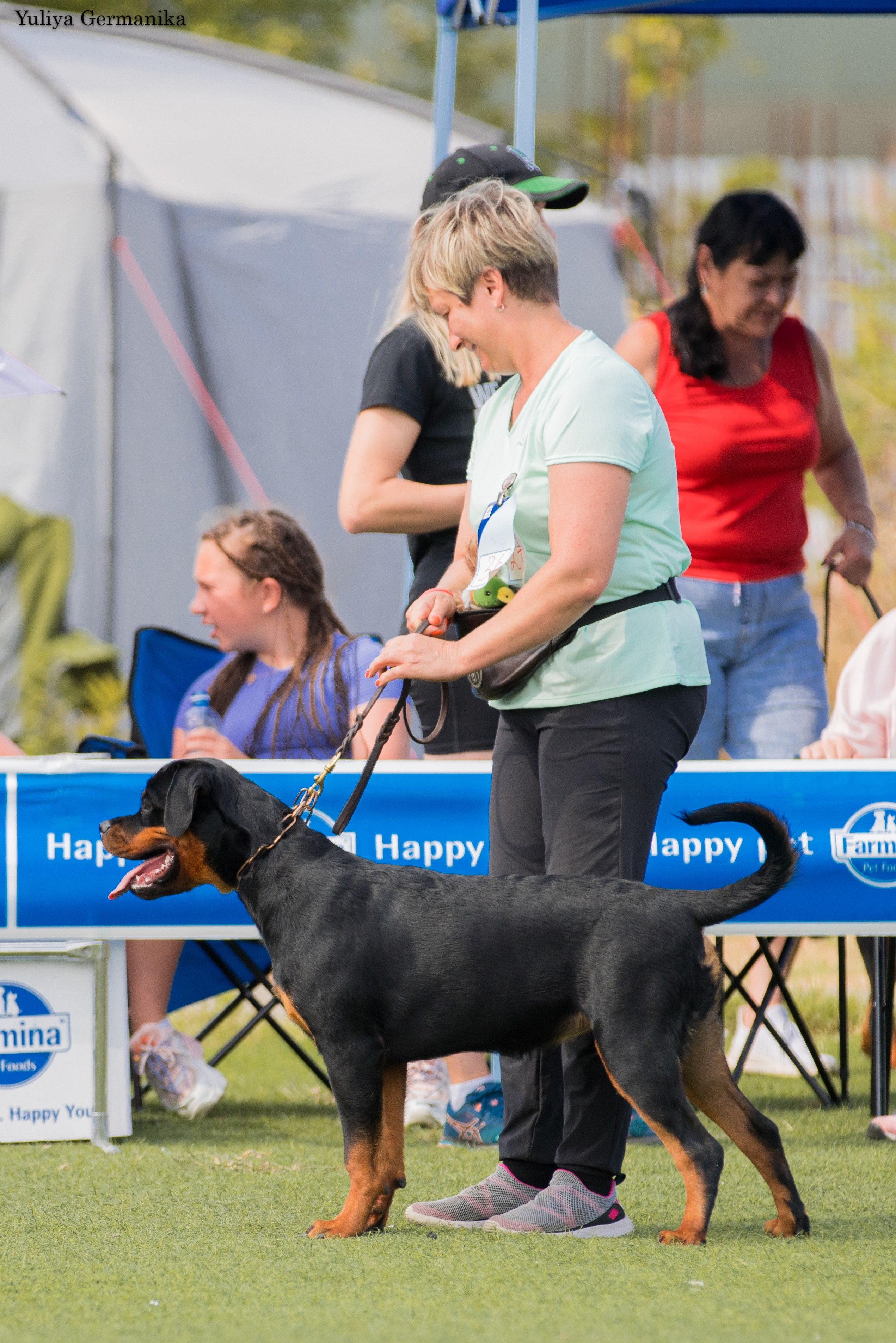 Анапа 16-17.09.2023 моно ротвейлеров. Фотограф-анималист Юлия Германика