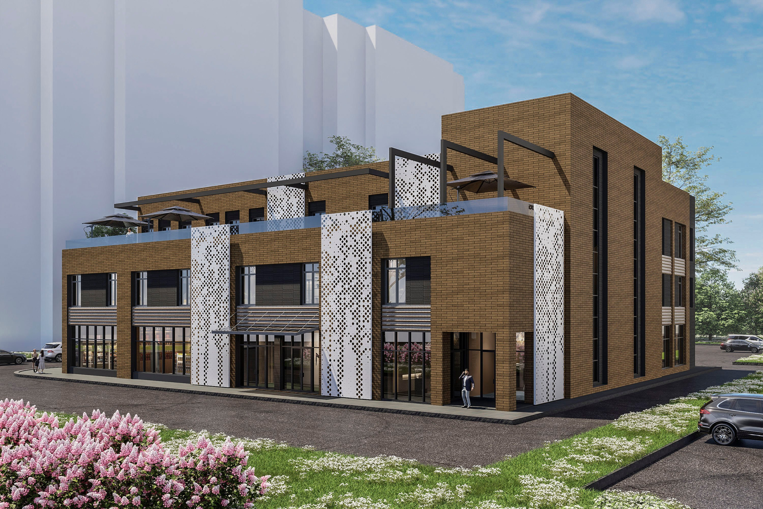 Фасад Сысоева. Архитектурно-дизайнерское бюро ROOMS