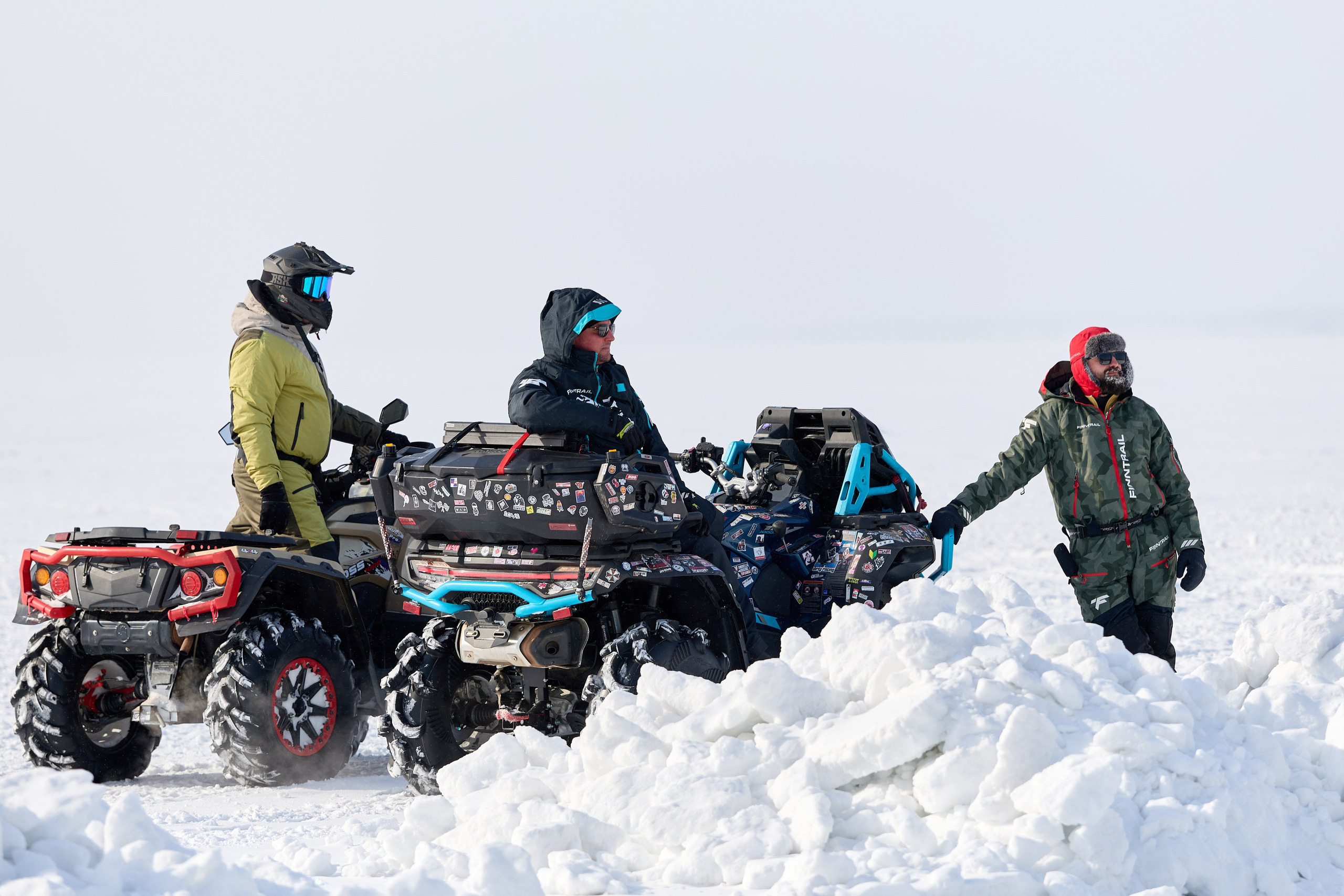 Топим Лёд — 2026. Соревнования на квадроциклах. Фотограф в Новосибирске Алена Скокова