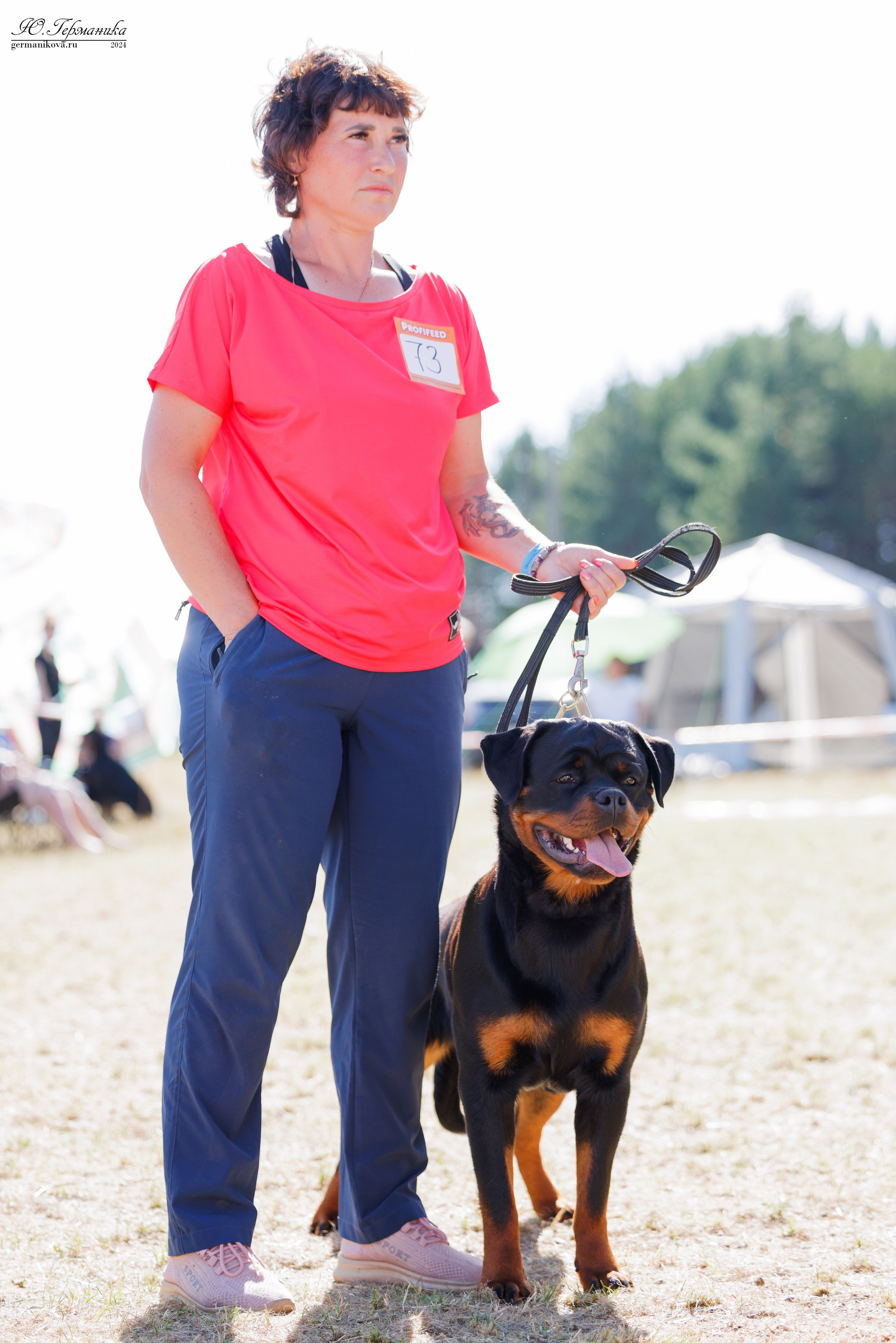 ПК и КЧК ротвейлеры Тверь 6-7.07.2024. Фотограф-анималист Юлия Германика