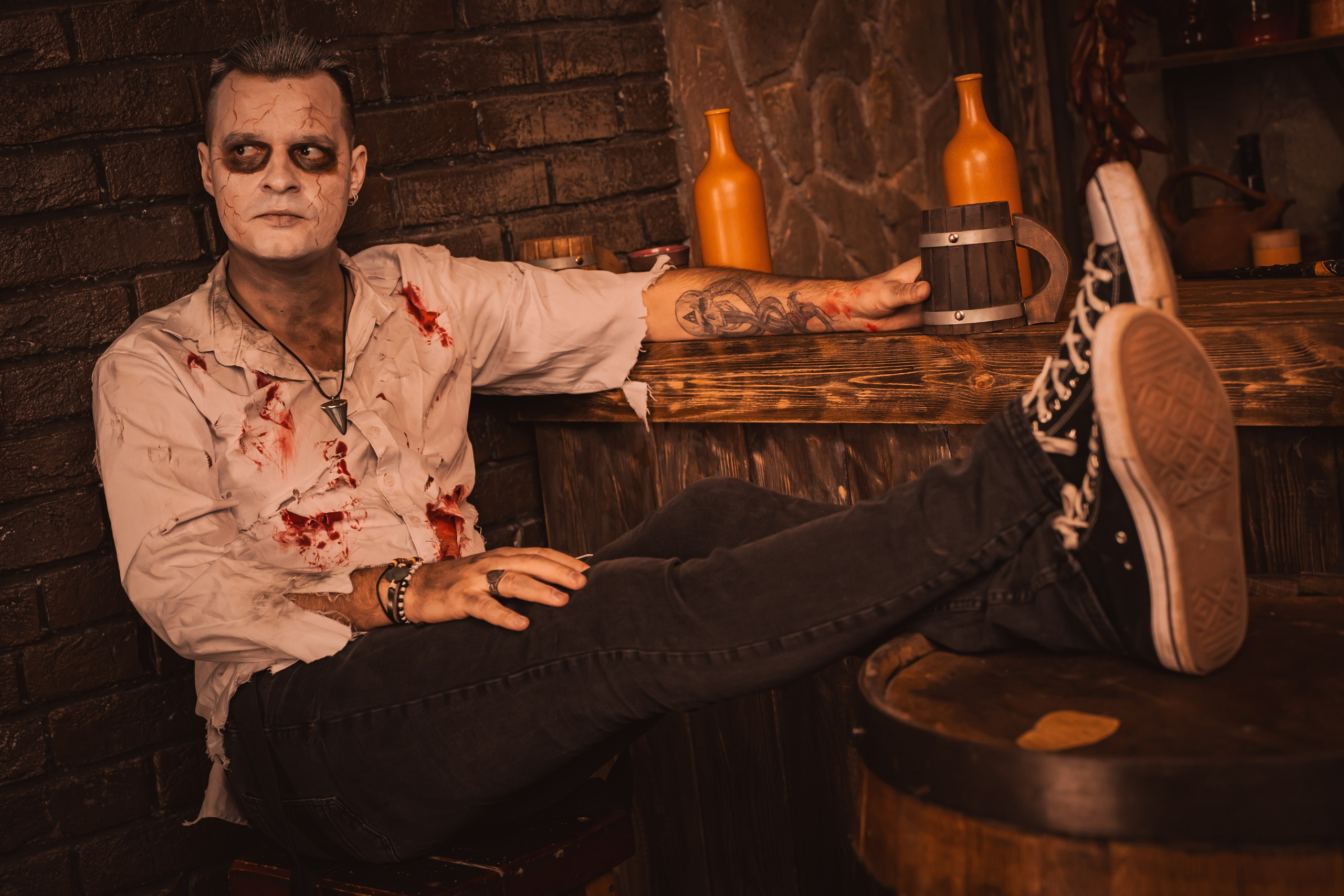 Группа NAGART в таверне. Репортажный фотограф Анастасия Рубцова