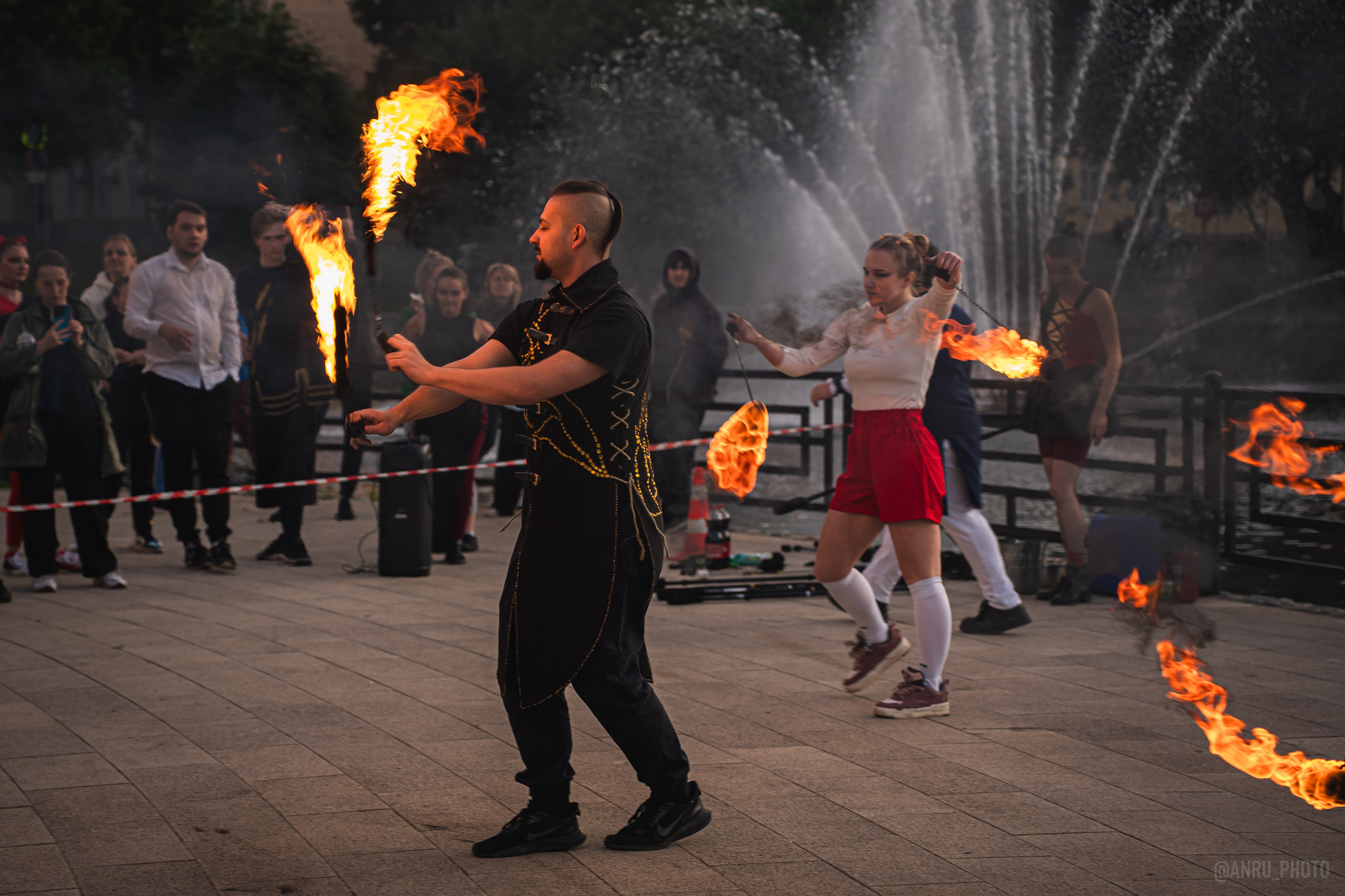 «FIRE FAMILY» Фаершоу. Репортажный фотограф Анастасия Рубцова