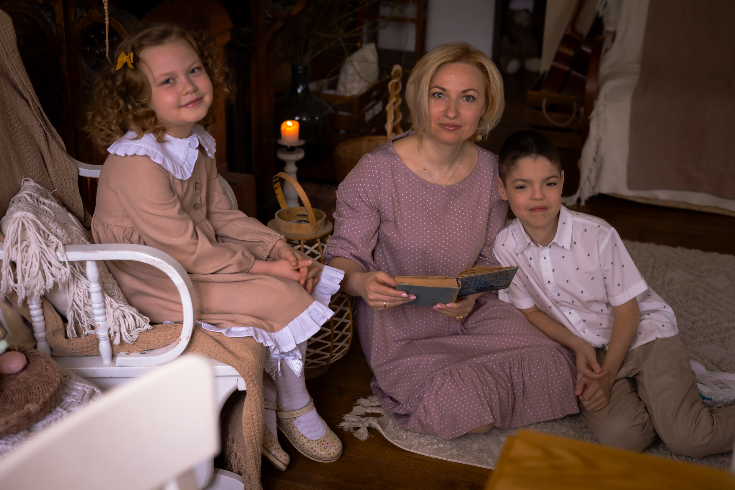 Наталья и дети. Сказочный фотограф для Вас и Вашей семьи